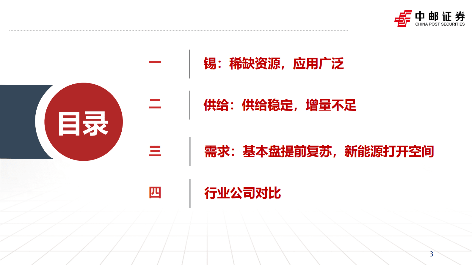 2023年锡行业专题报告：AI金属，只争朝&ldquo;锡&rdquo; 第3页