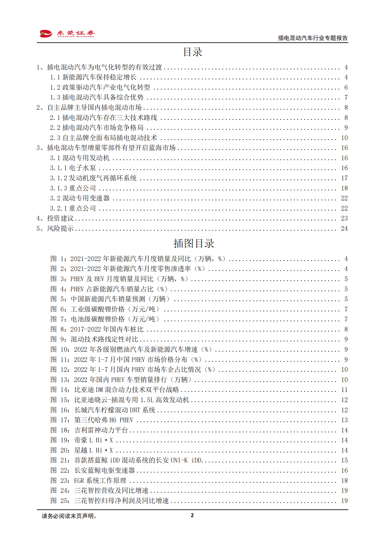 插电混动汽车市场洞察报告 第2页