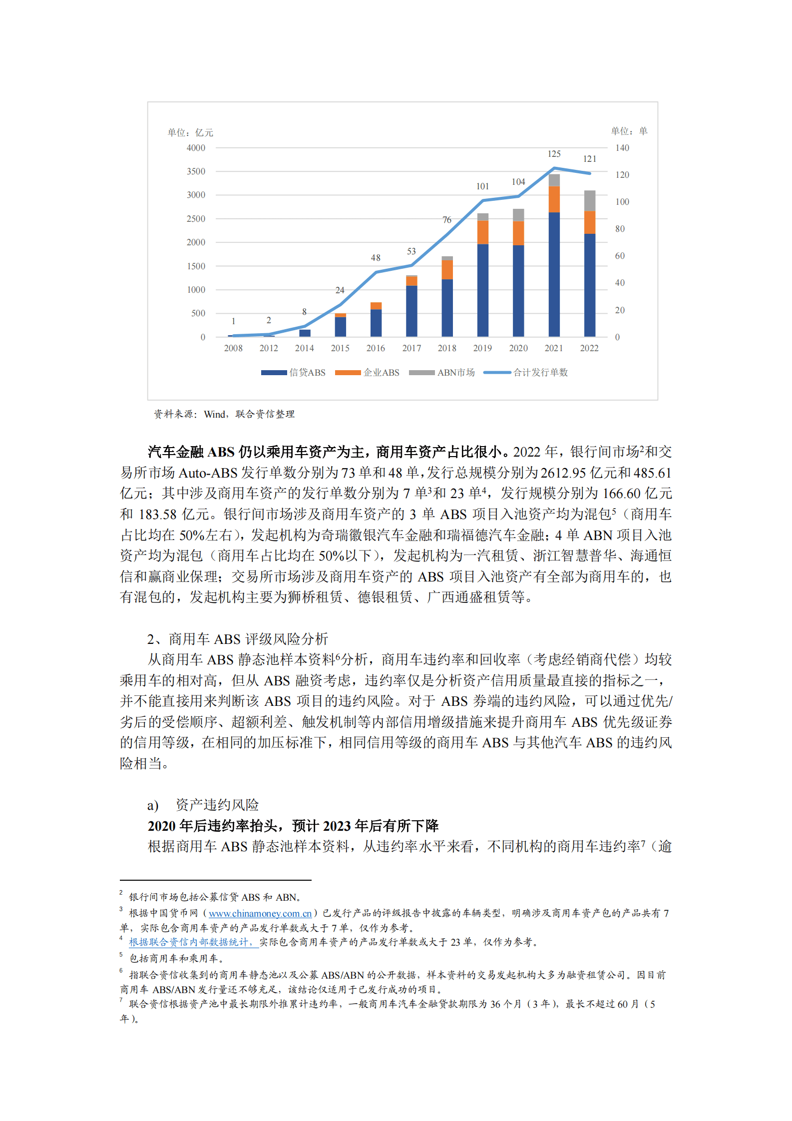 商用车ABS回顾与展望：细分领域助力商用车行业复苏，资产质量有所波动但结构化增信确保证券风险持续降低 第5页