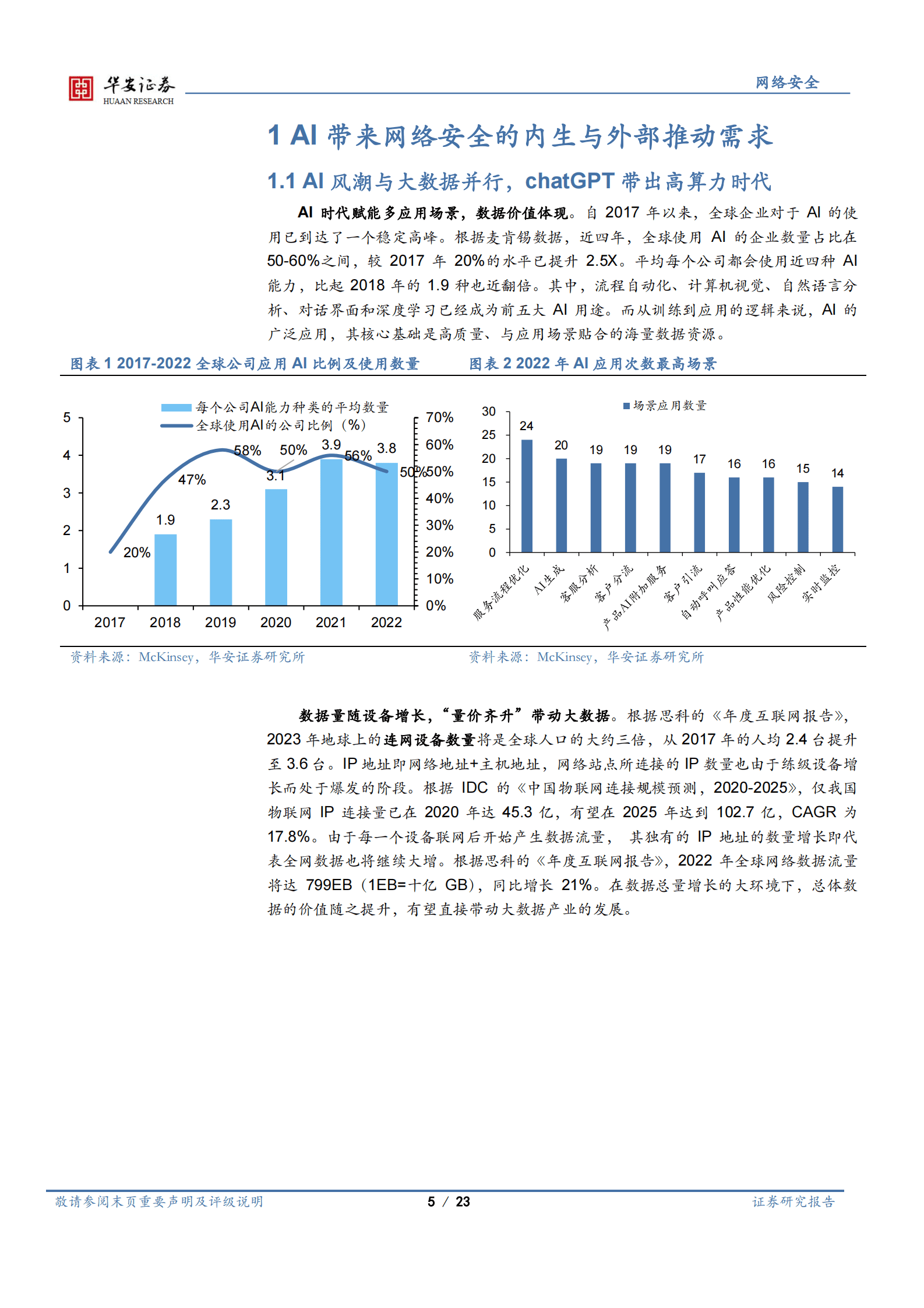 网络安全行业深度：AI既是网安需求来源，也是网安下一形态 第5页