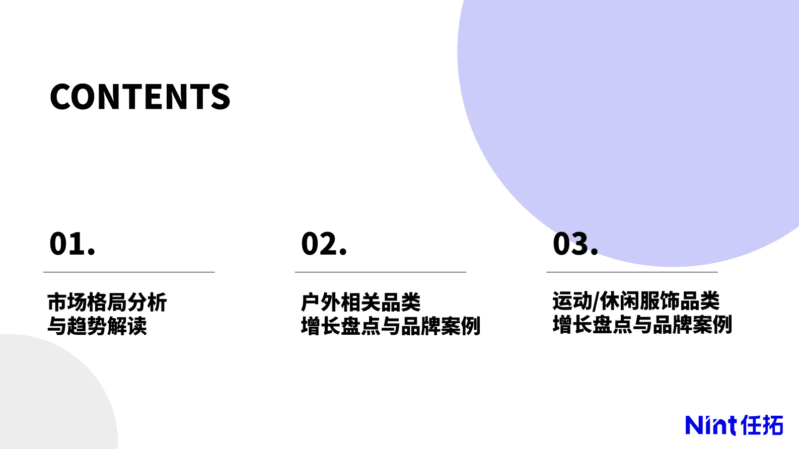 Nint任拓：2023运动户外市场趋势与细分赛道洞察报告 第3页