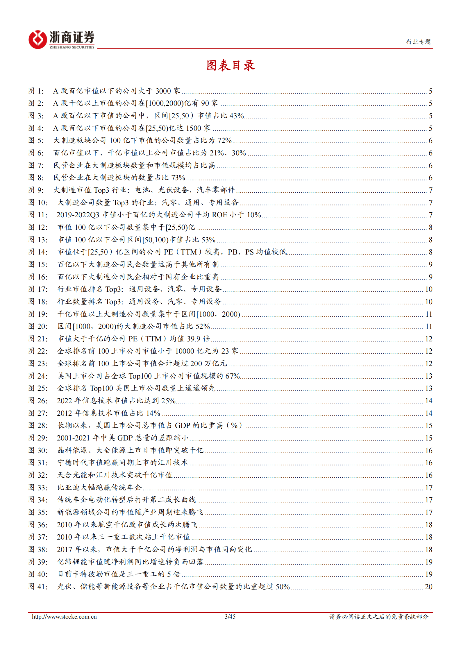 浙商大制造系列专题报告三：全球视角观市值成长：&ldquo;龙头&rdquo;与&ldquo;小而美&rdquo;组合 第3页