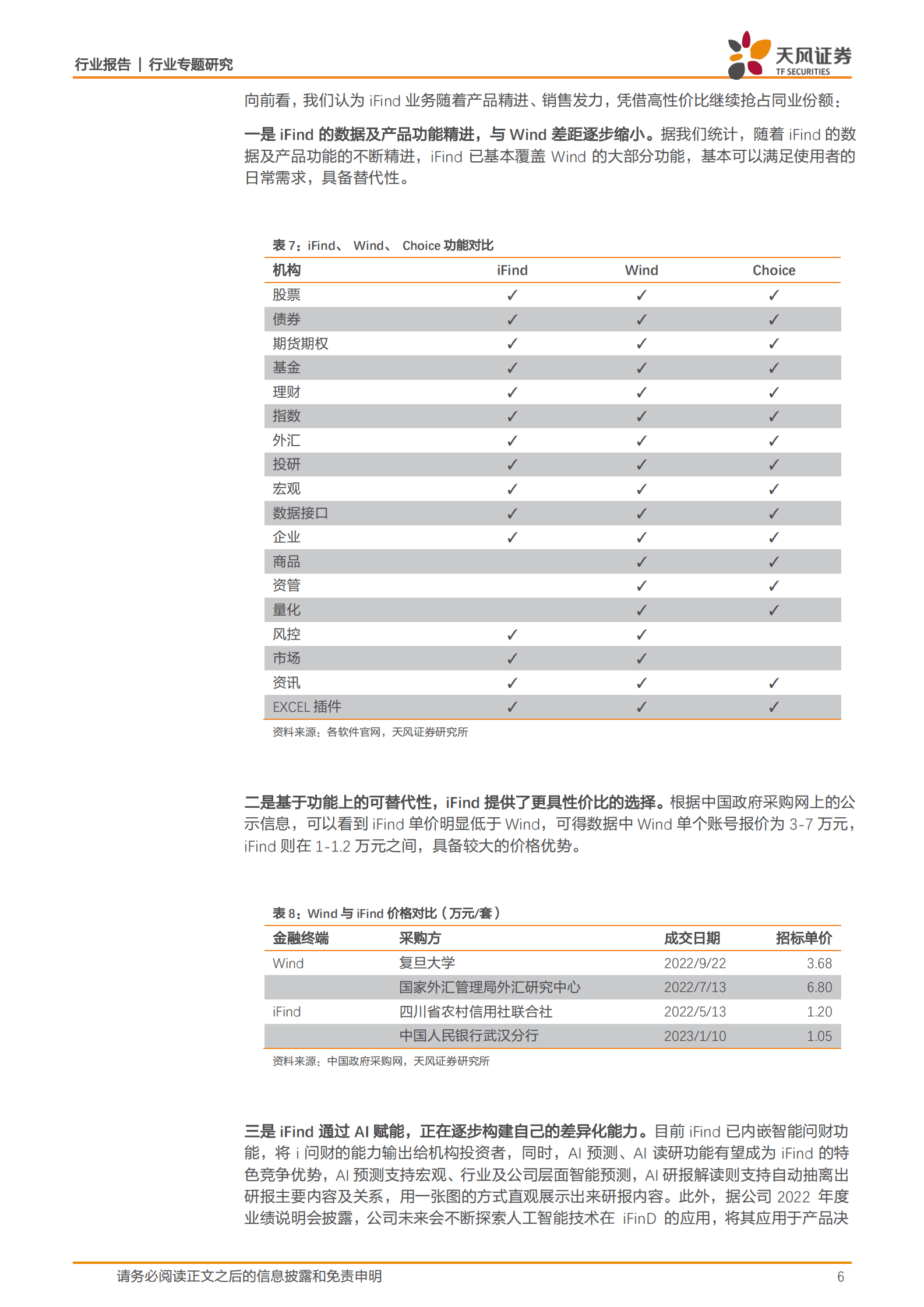 非银金融行业专题研究：同花顺AI产品调研（B端）：iFind渗透率有望进一步提升，受访者对AI发展期待度较高 第6页