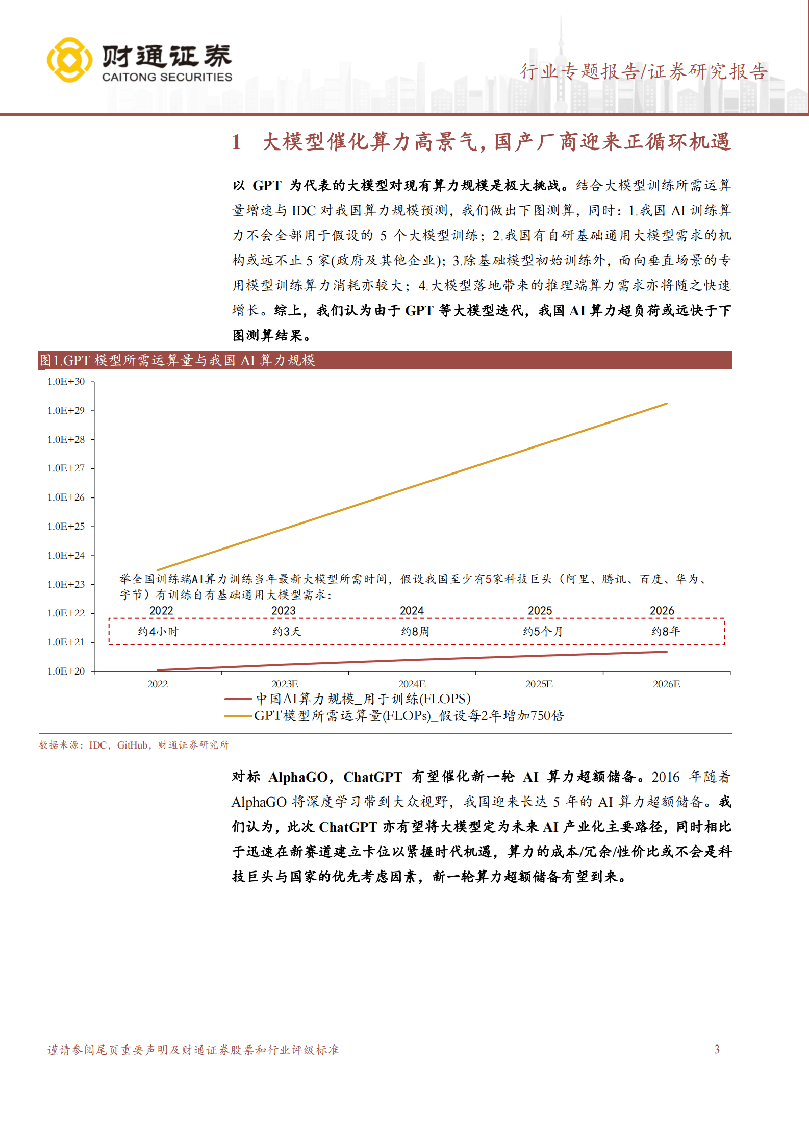 计算机行业专题报告：ChatGPT系列之五：算力为&ldquo;饷&rdquo;，应用为&ldquo;矛&rdquo;，安全为&ldquo;盾&rdquo; 第3页