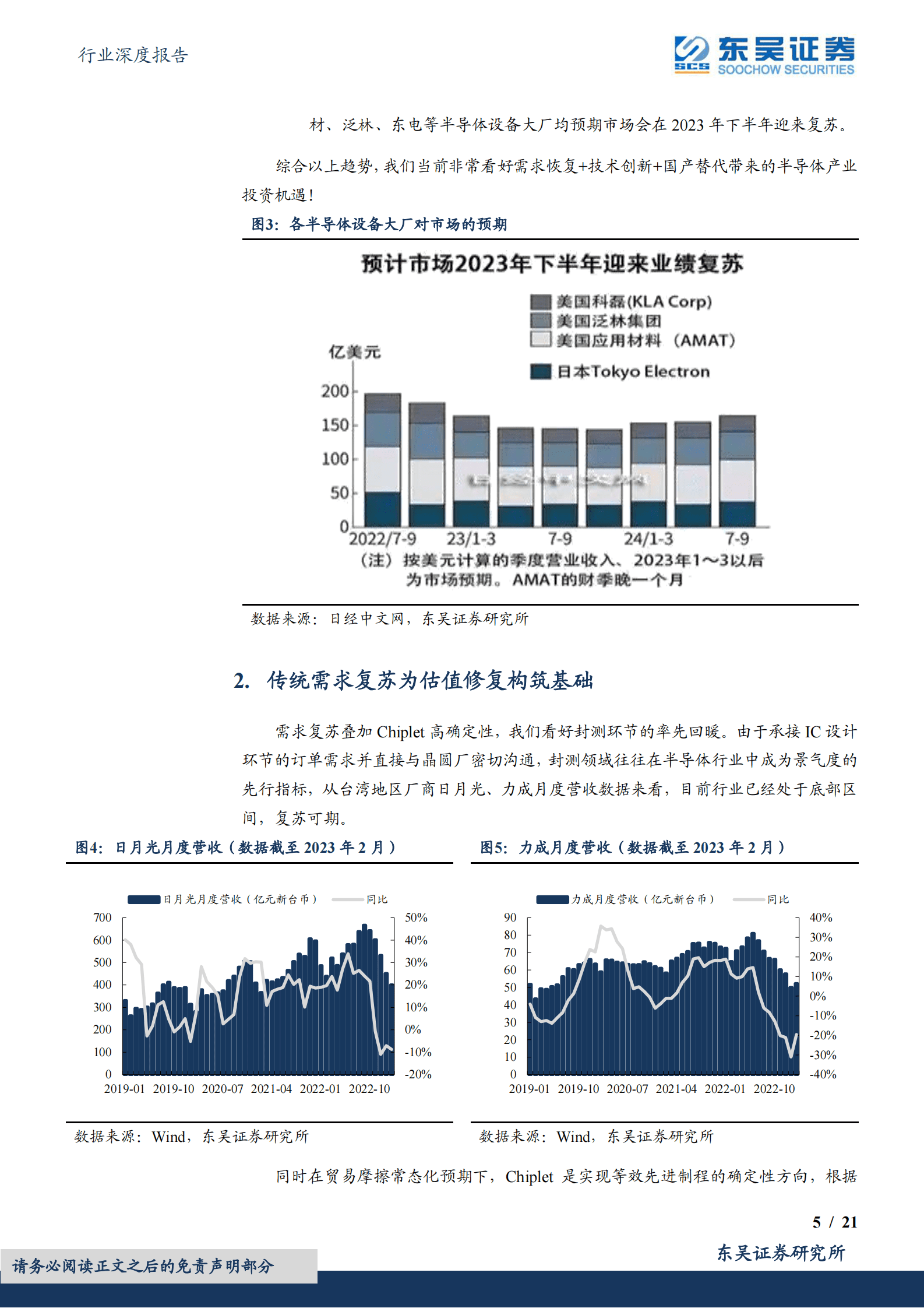 电子行业深度报告：半导体布局正当时，关注三大投资主线 第5页