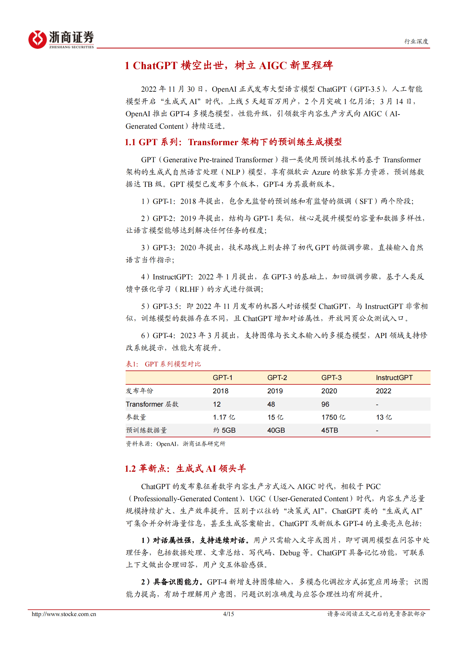 互联网电商行业深度：ChatGPT引领模式革新，夯实消费数智化进程 第4页