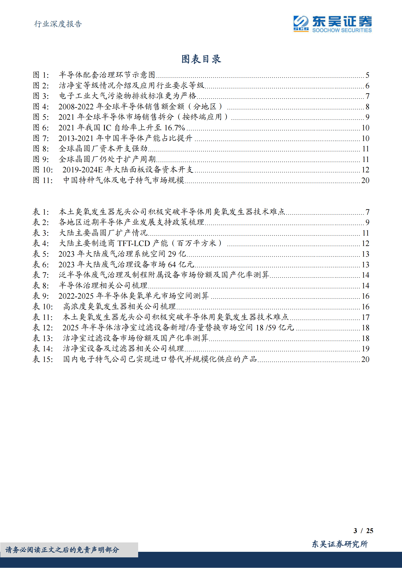 环保行业深度报告：半导体配套治理：刚需&高壁垒铸就价值，设备国产替代&耗材突破高端制程！ 第3页