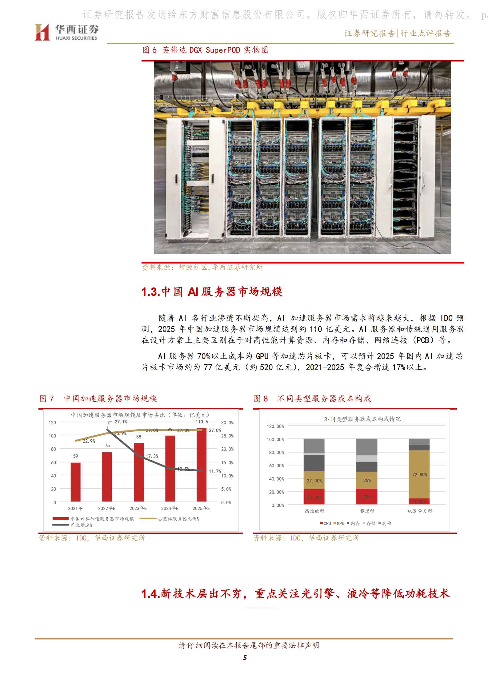 通信行业：数字经济专题报告之二十：AI算力高成长，持续挖掘算力硬件新技术 第5页