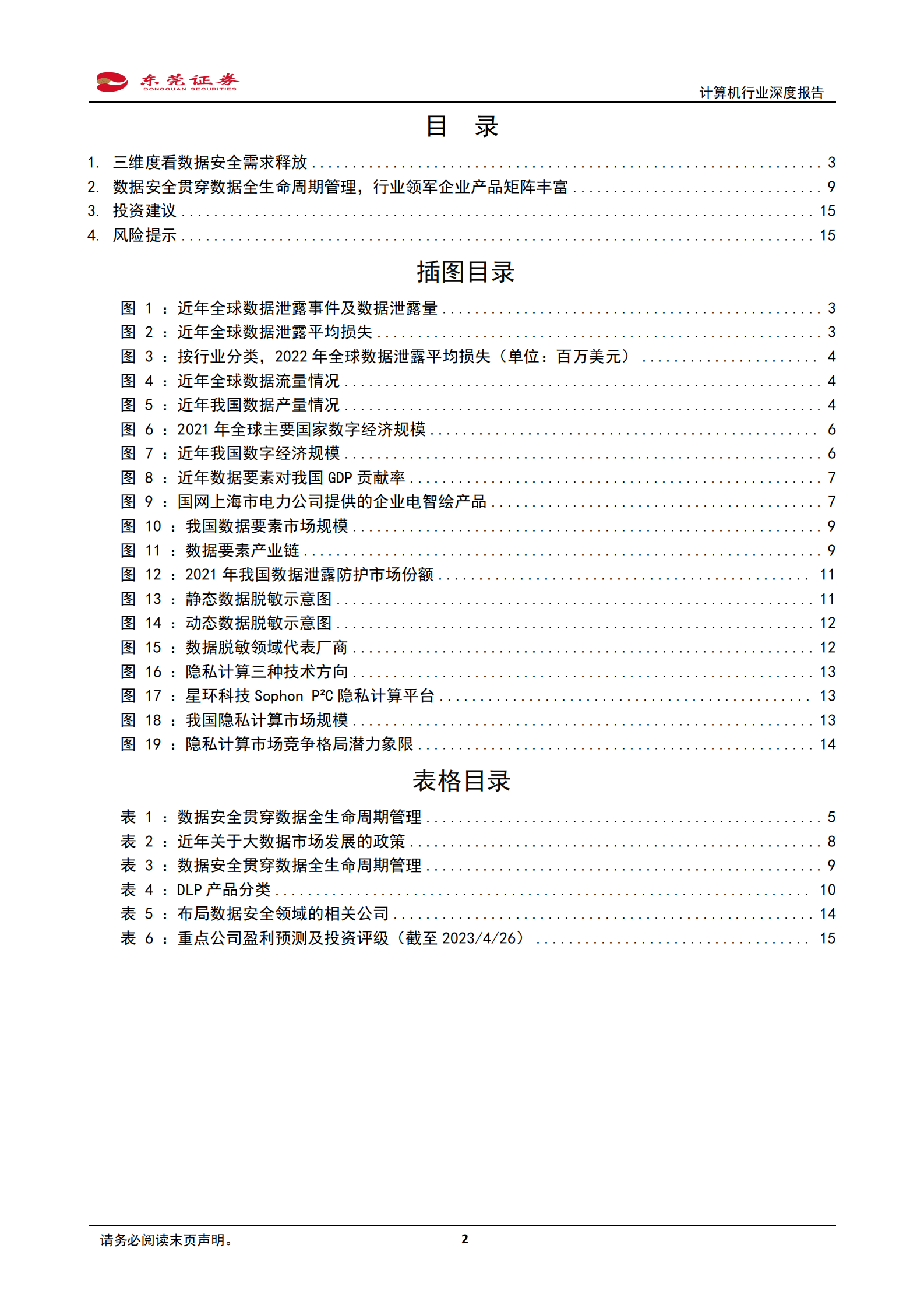 计算机行业深度报告：数据安全赛道长坡厚雪 第2页