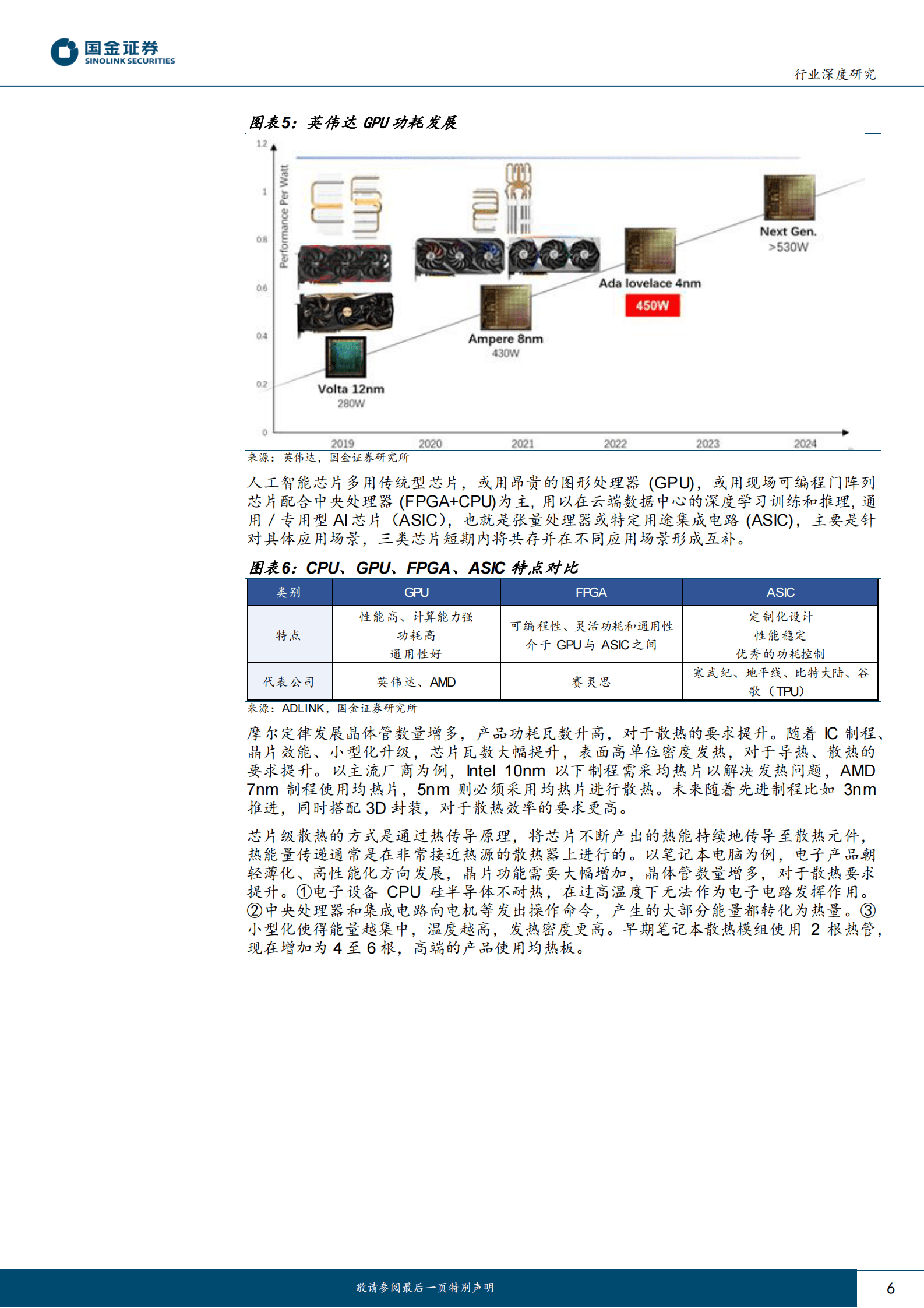 信息技术产业行业研究：AI+散热，站上新风口 第6页