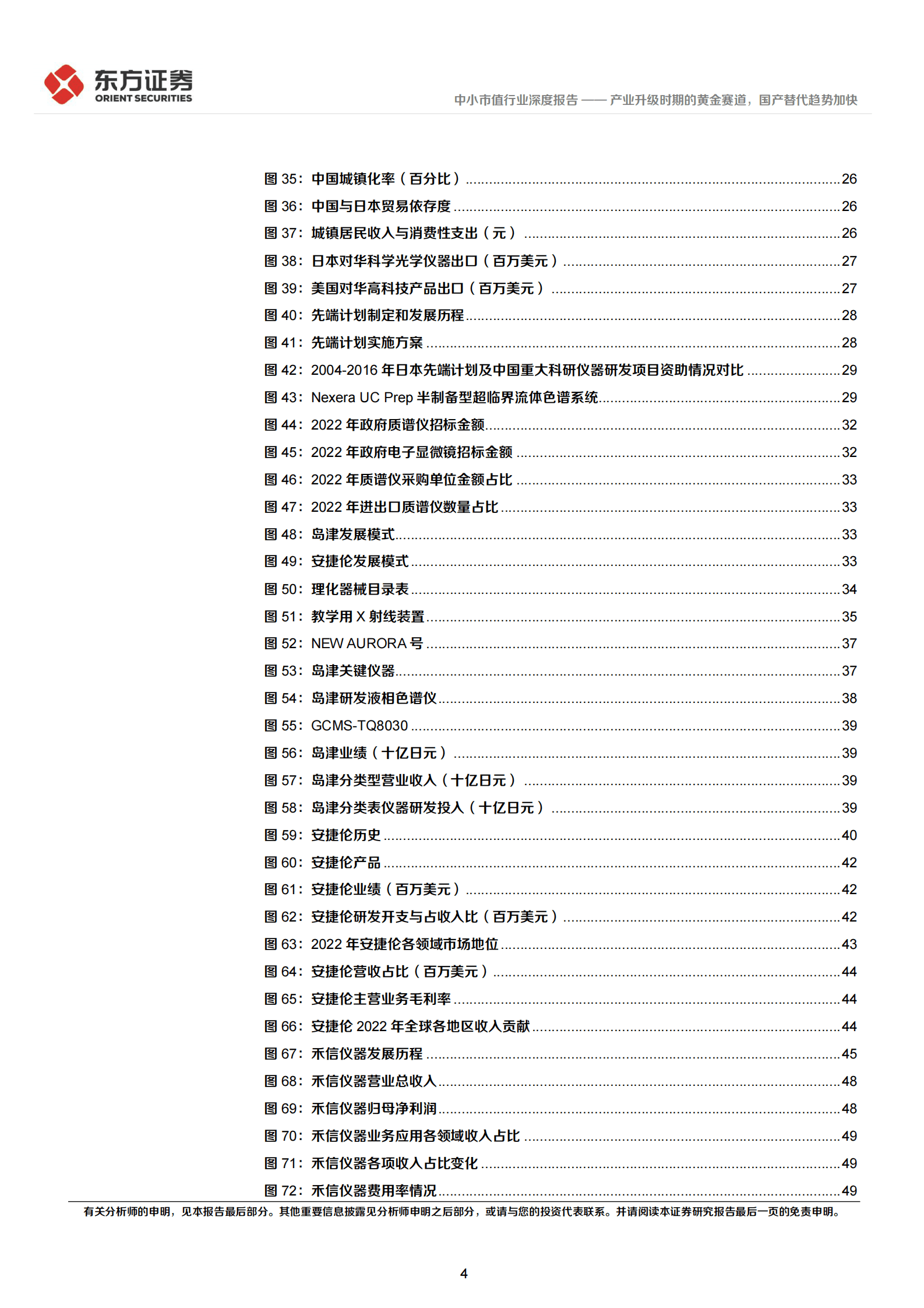 质谱仪行业报告：产业升级时期的黄金赛道，国产替代趋势加快 第4页