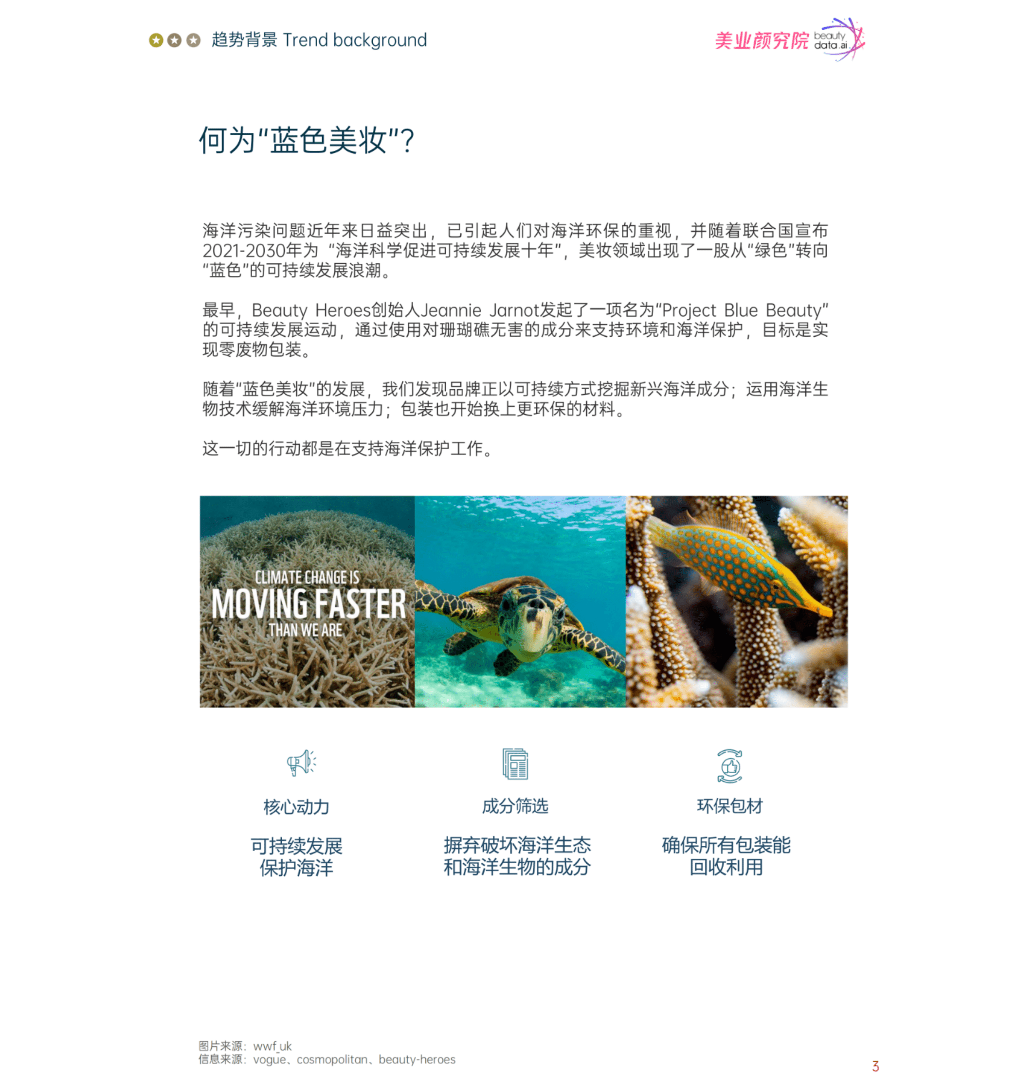 美业研究院：蓝色美妆：下一个可持续发展分支 第3页