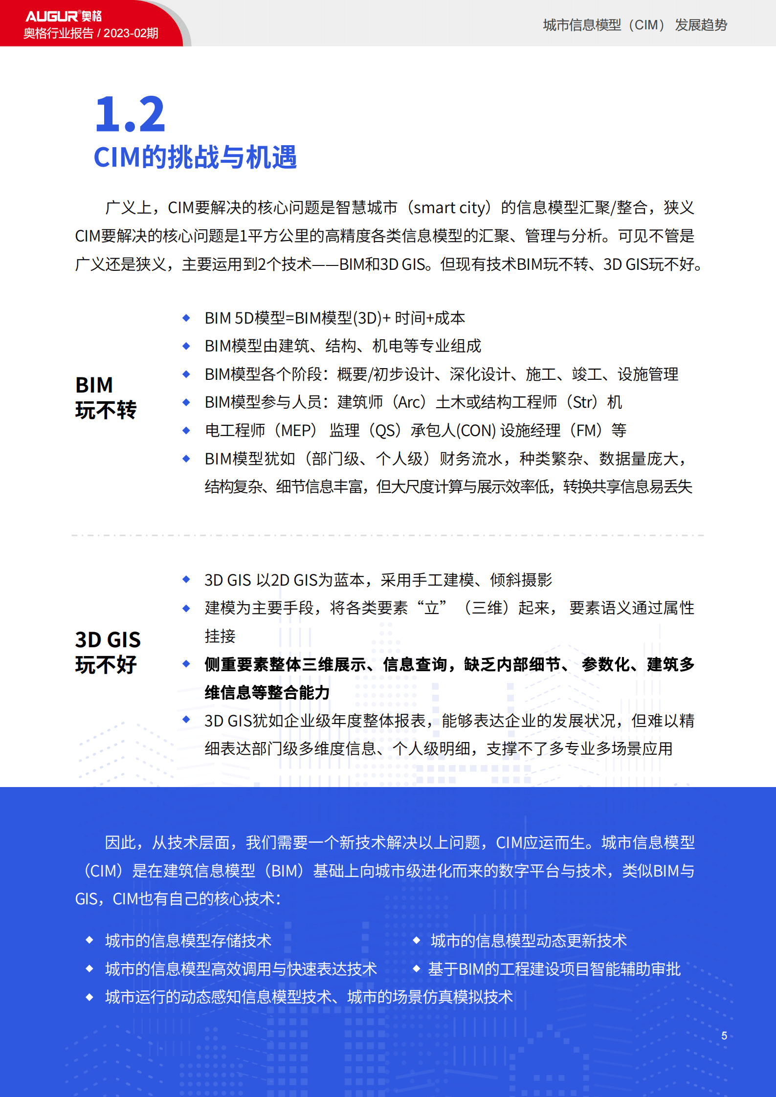 奥格：城市信息模型（CIM）发展趋势报告 第5页