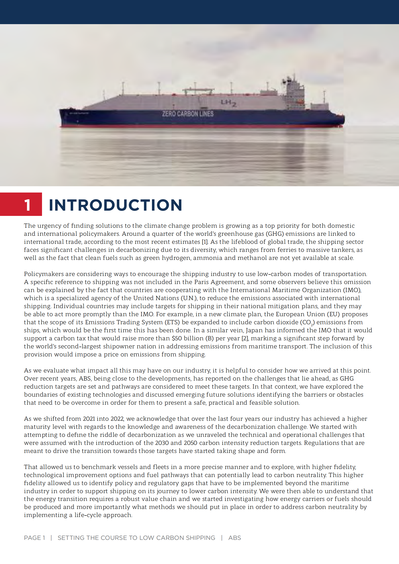 船级社：2022年低碳航运展望白皮书&mdash;&mdash;零碳展望【英文版】 第4页