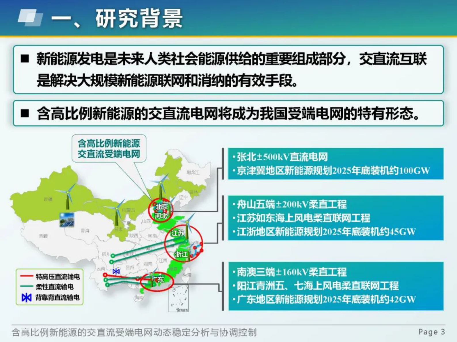 东北电力大学李国庆：含高比例新能源的交直流受端电网动态稳定分析与协调控制 第3页