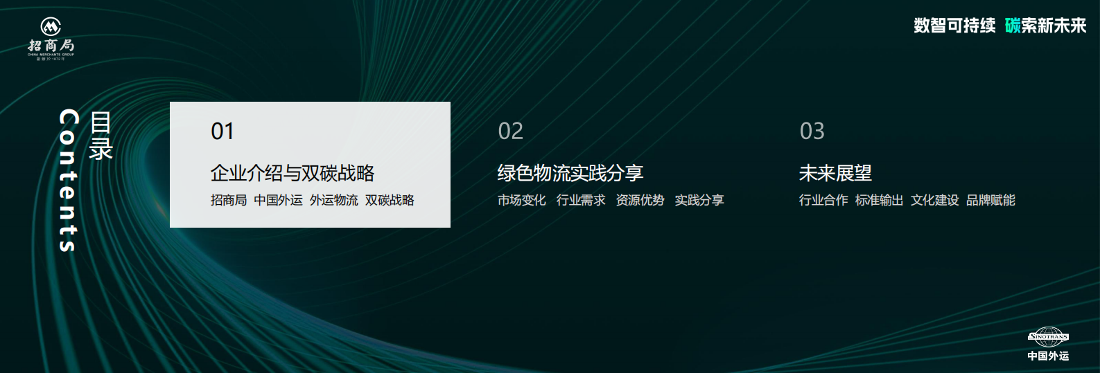 中国外运李犇：面向品牌供应链的绿色物流方案最佳实践 第3页