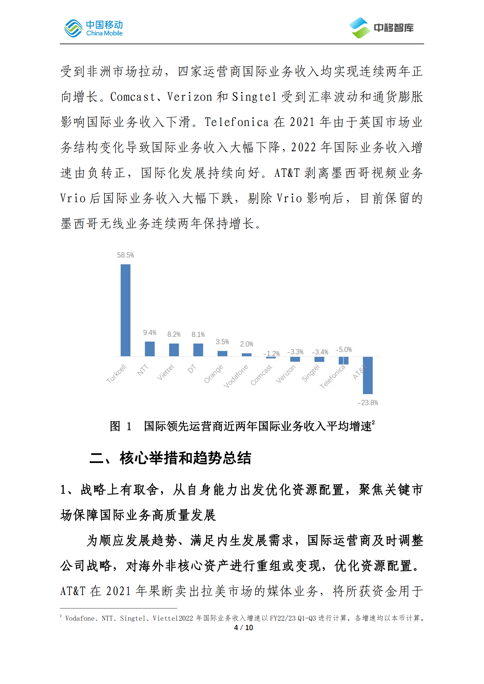 中国移动研究院：国际运营商年度观察报告（2022）&mdash;&mdash;国际拓展篇 第4页