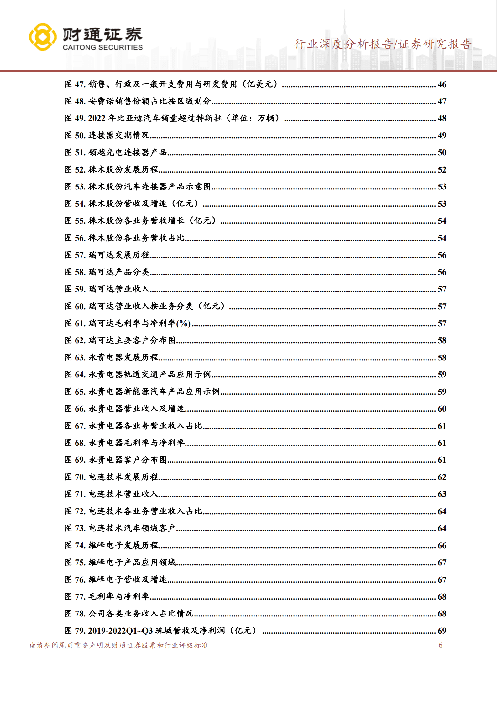 汽车连接器行业深度：新能源汽车风起云涌，汽车连接器拾级而上 第6页