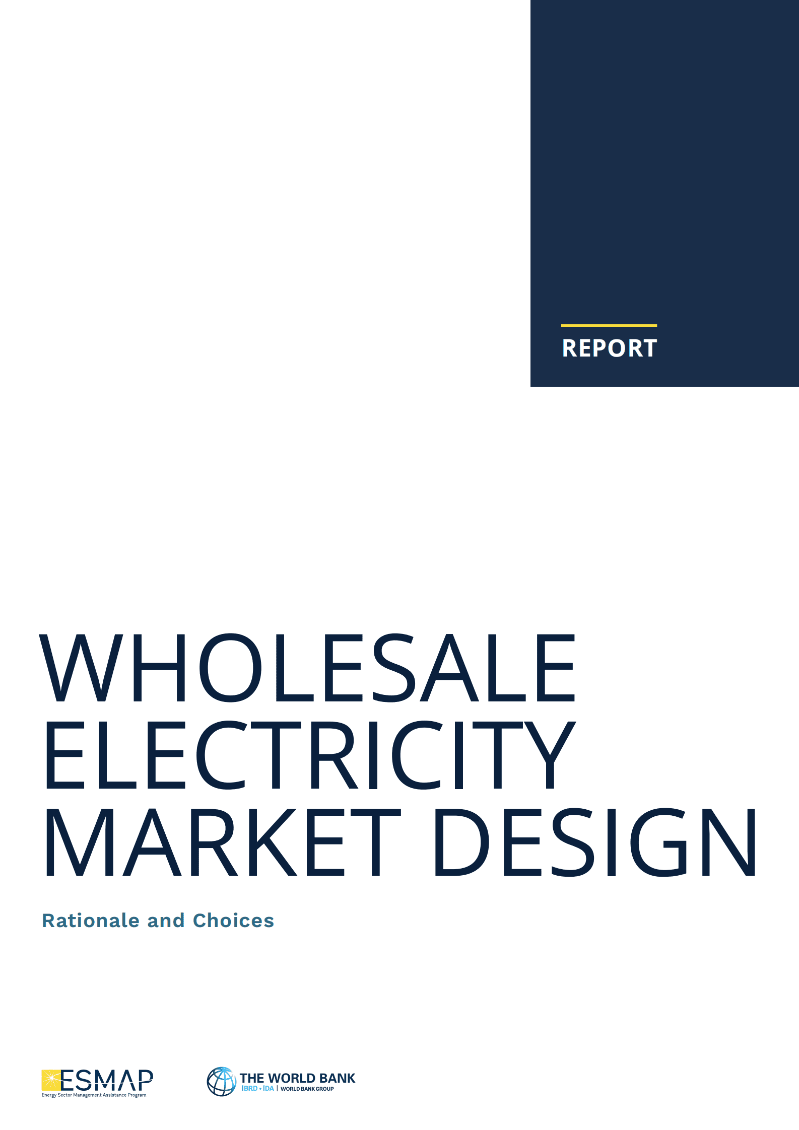 世界银行：批发电力市场设计：理论基础与选择【英文版】 第3页
