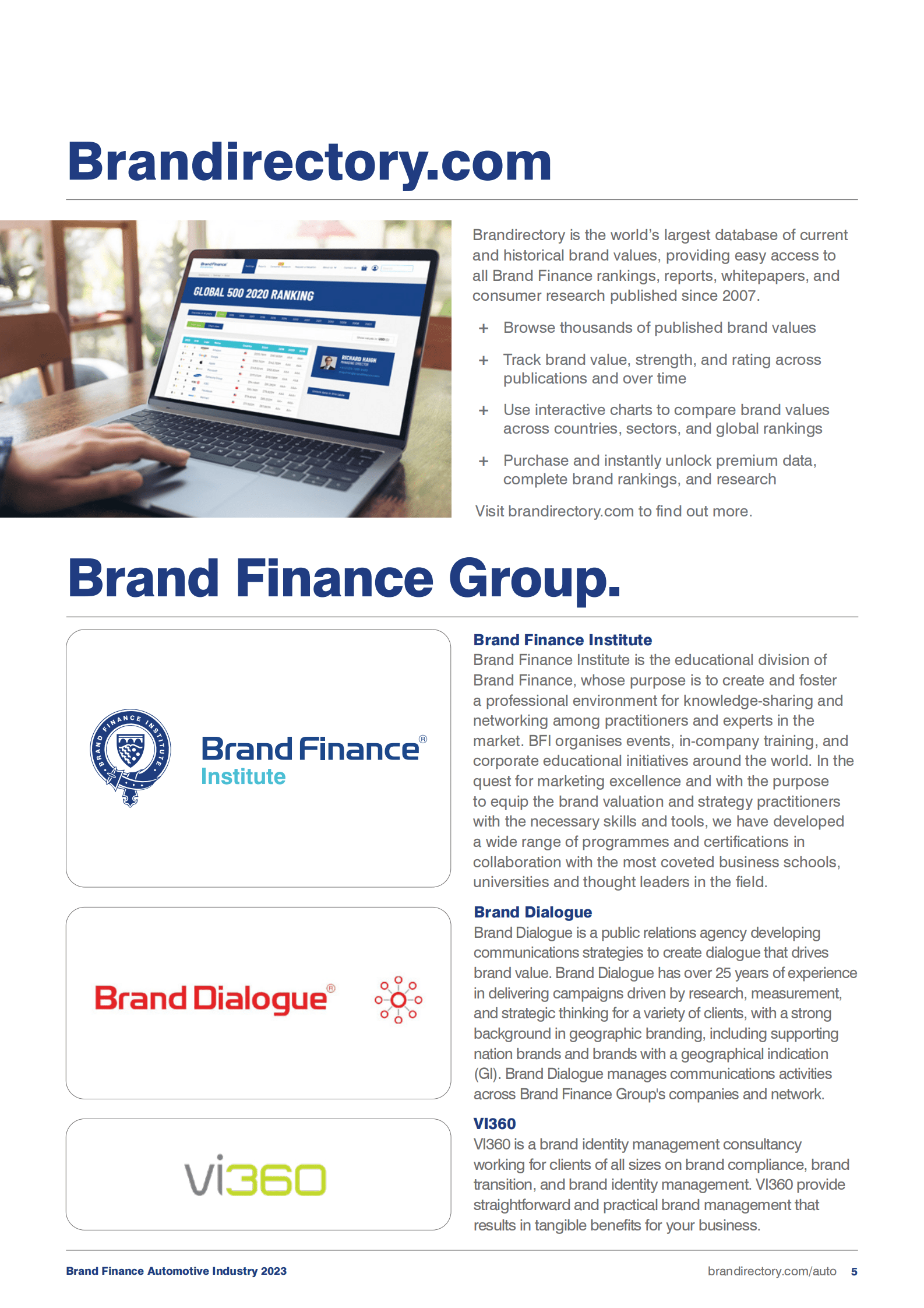 Brand Finance：2023年汽车品牌价值排行榜【英文版】 第5页