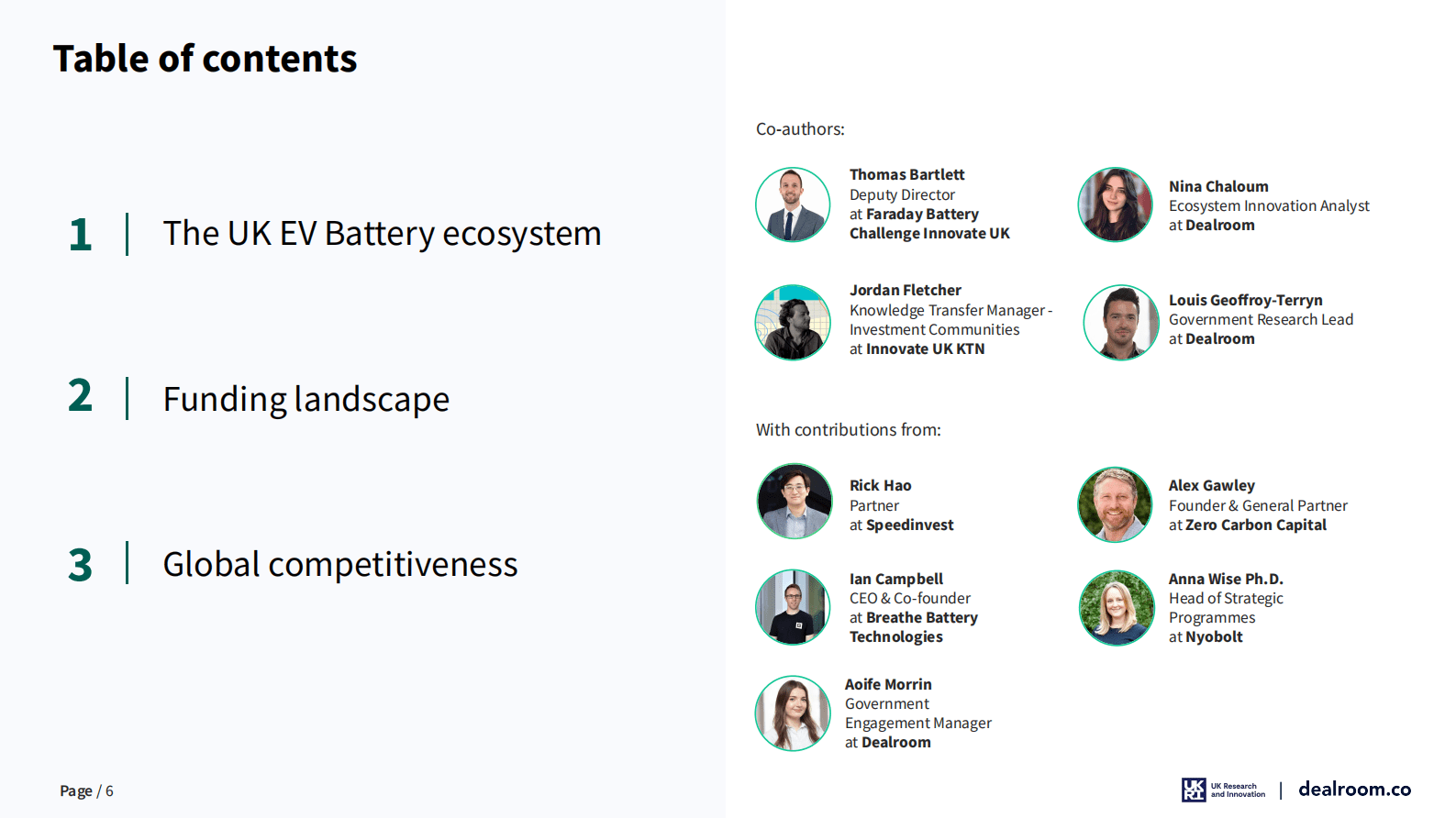Dealroom：2023年英国电动汽车电池技术报告【英文版】 第6页