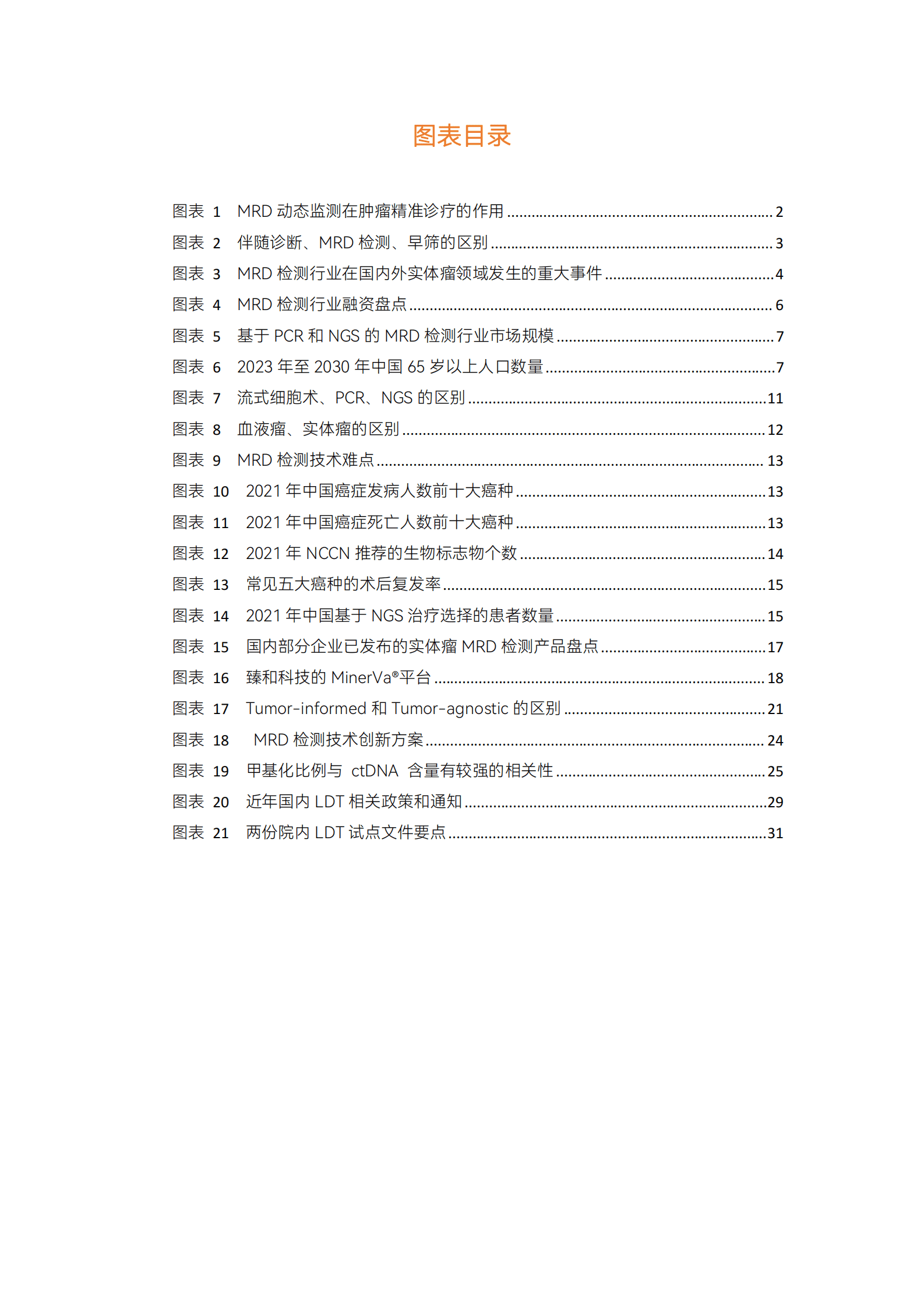 蛋壳研究院：2023MRD检测行业研究报告 第4页