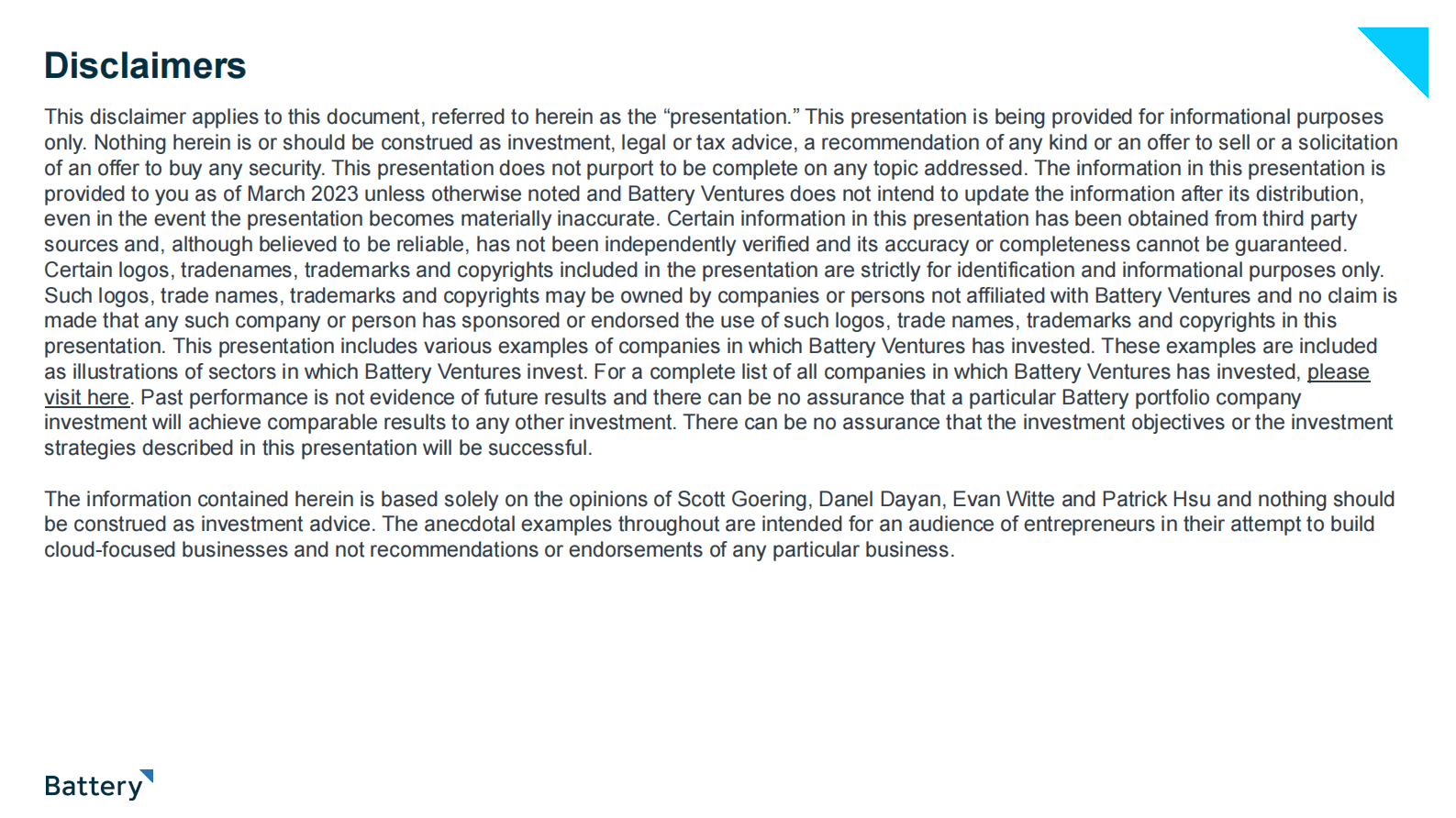Battery：2023年第一季度云软件支出报告【英文版】 第2页