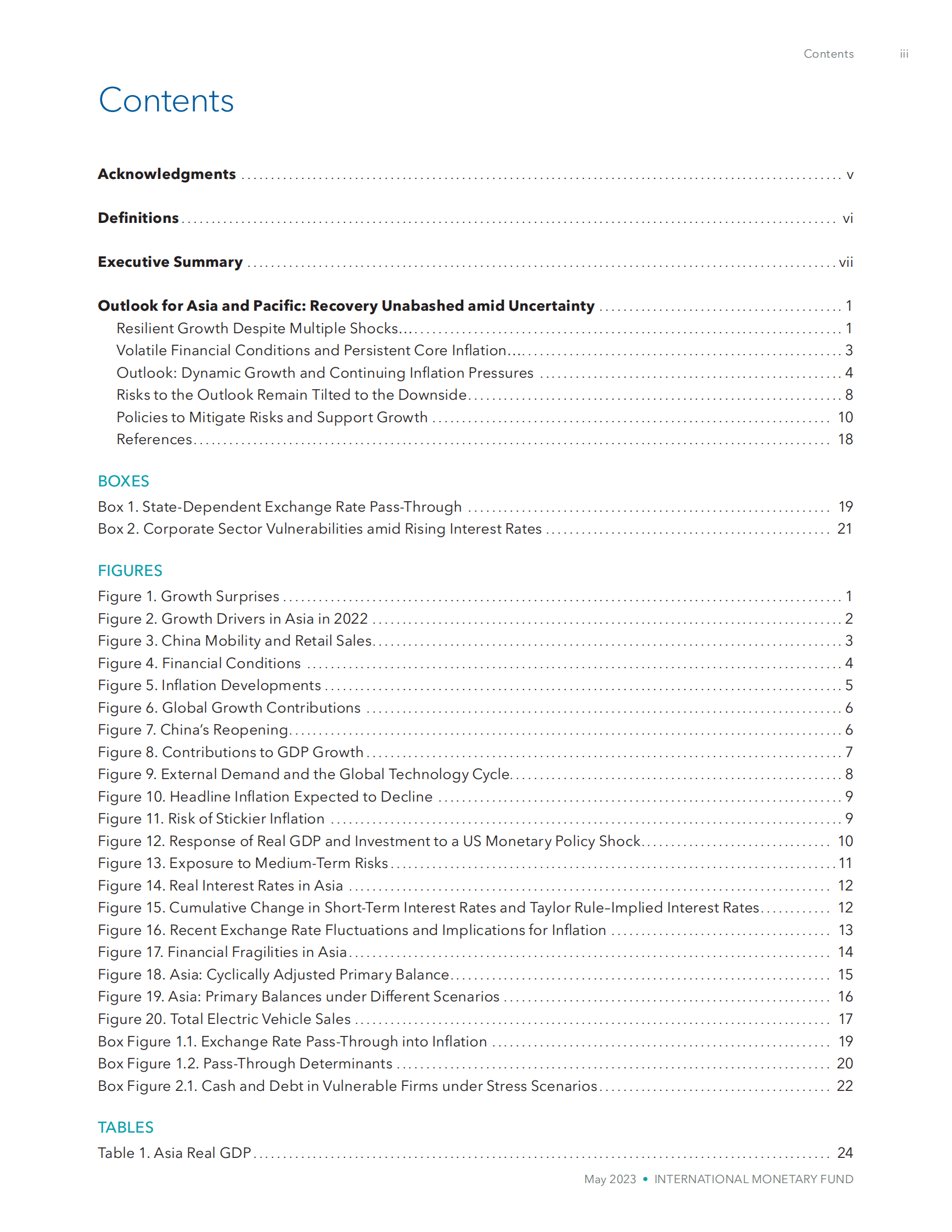 国际货币基金组织：2023年亚太地区经济展望报告（2023年5月刊） 第4页