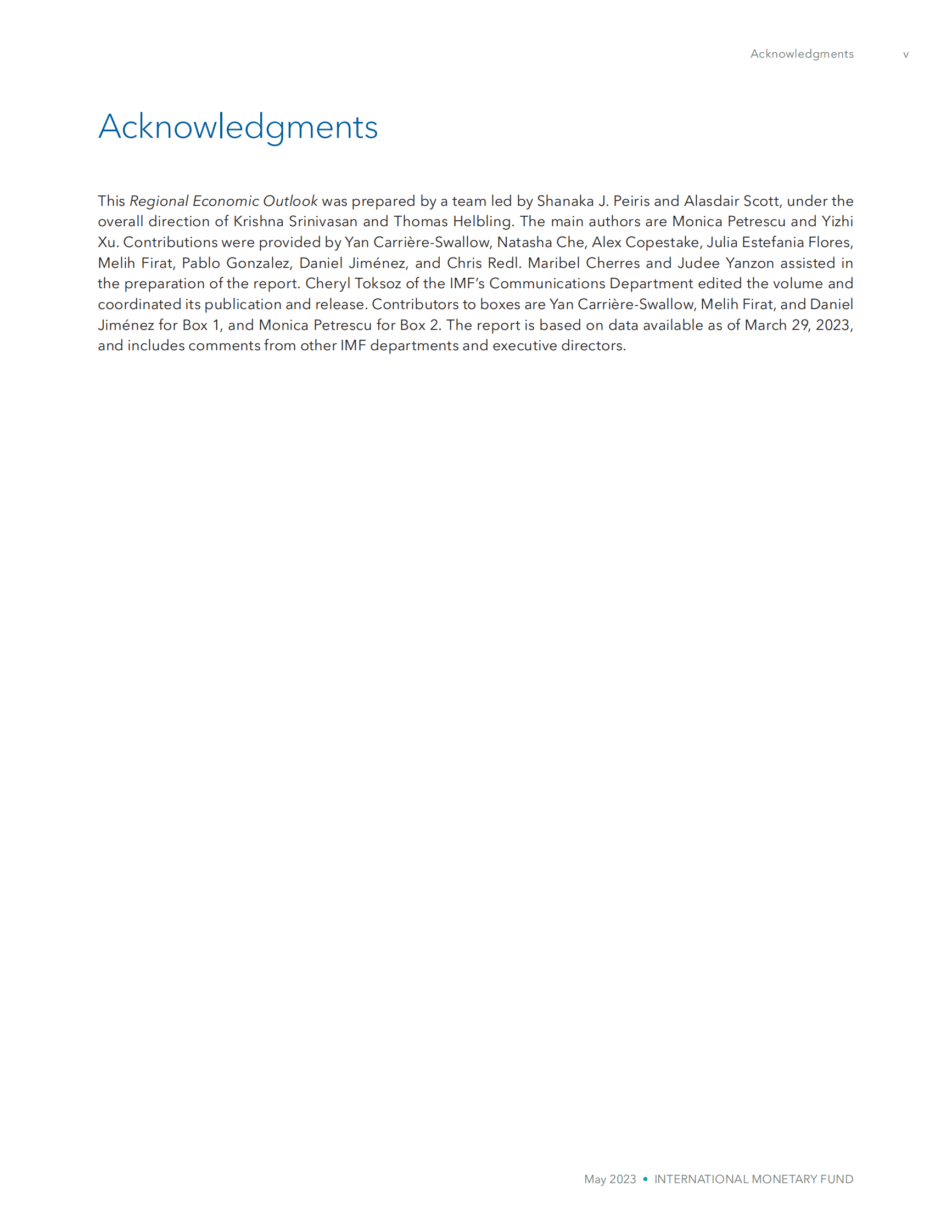 国际货币基金组织：2023年亚太地区经济展望报告（2023年5月刊） 第6页