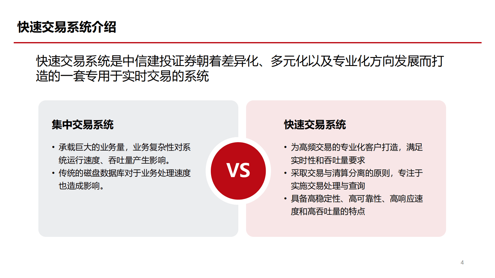 中信建投证券张建军：高频交易网络与安全管理经验分享 第4页