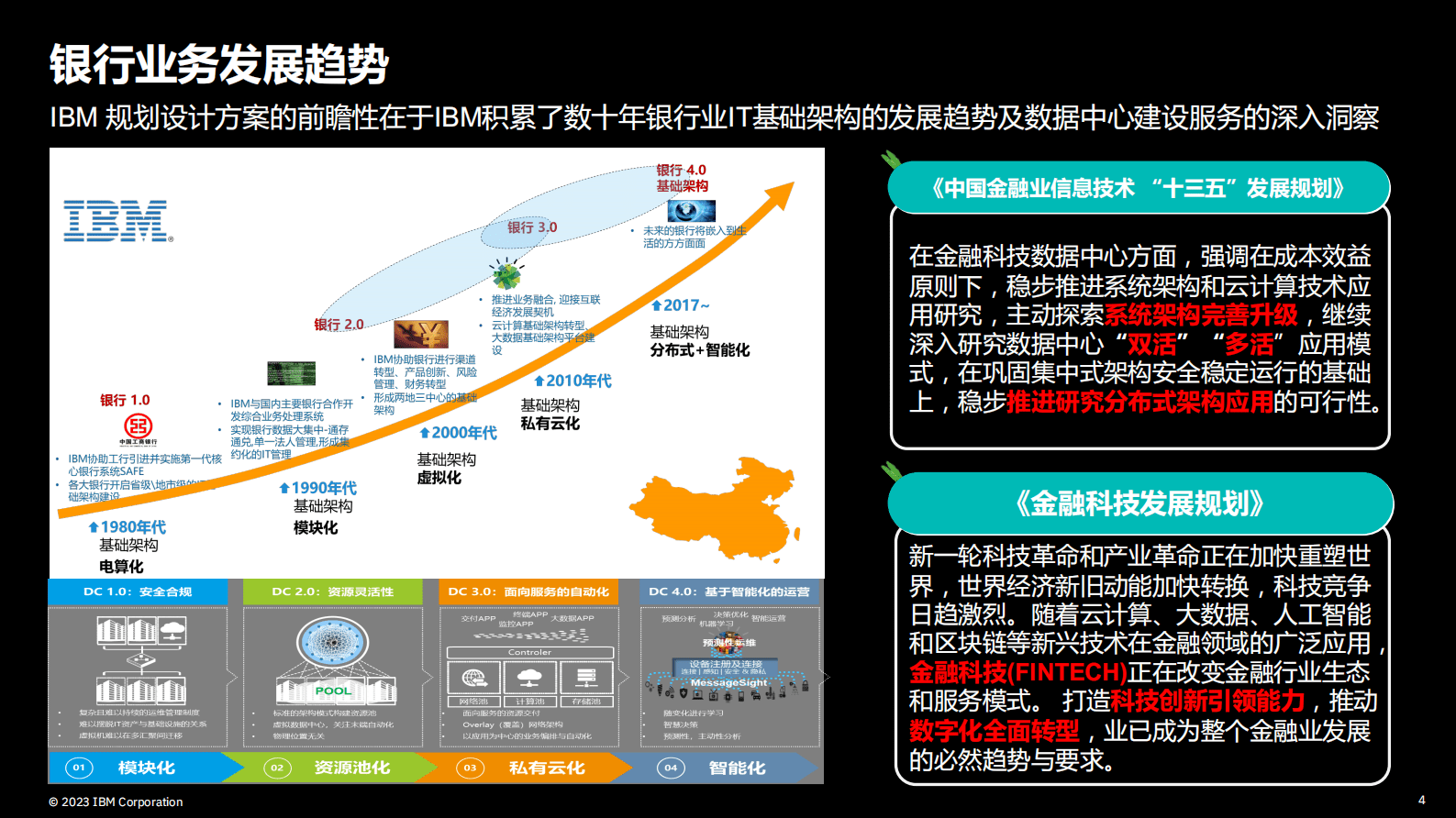 IBM宁刚：助力区域金融科技建设的探索-做金融创新的支撑者和守护者 第4页