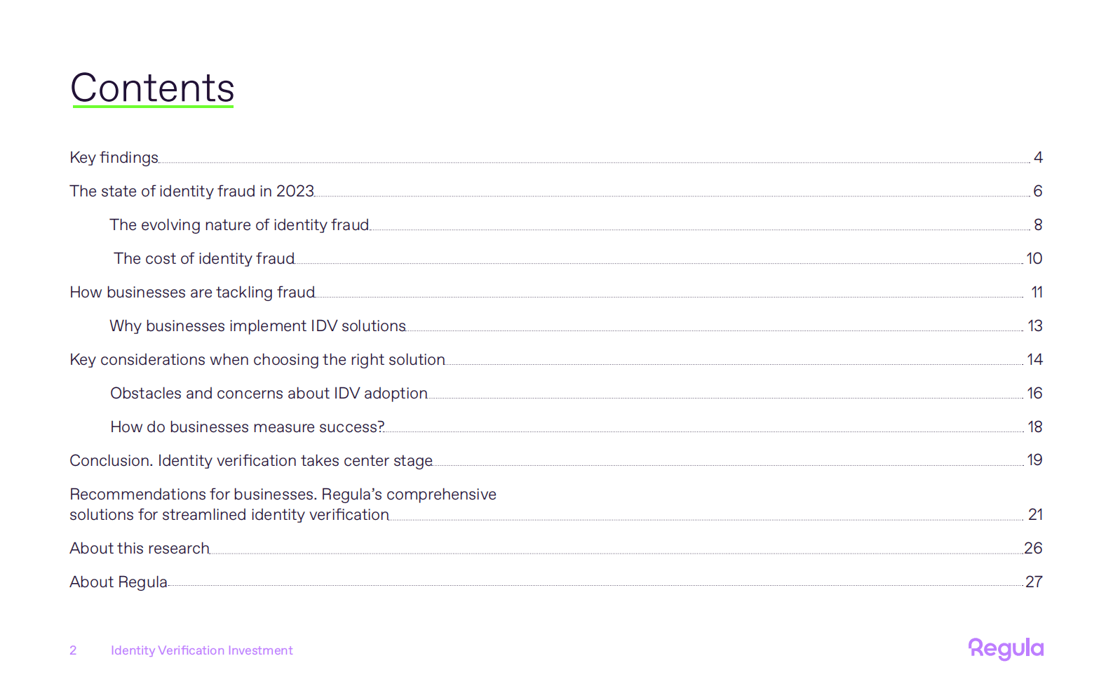Regula：2023身份欺诈与验证：商业影响研究报告【英文版】 第2页