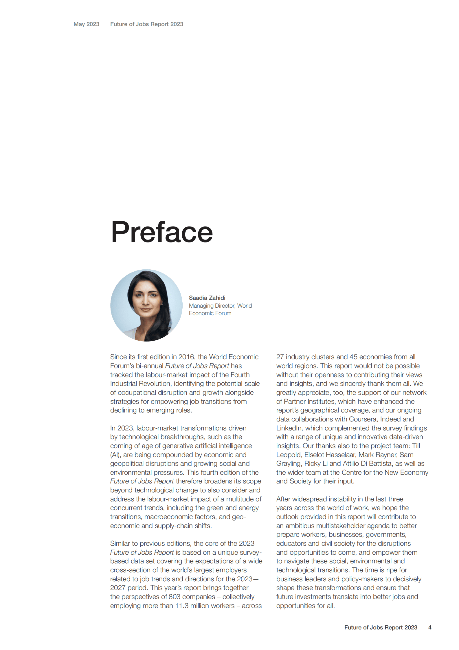 世界经济论坛：2023年未来就业报告【英文版】 第4页