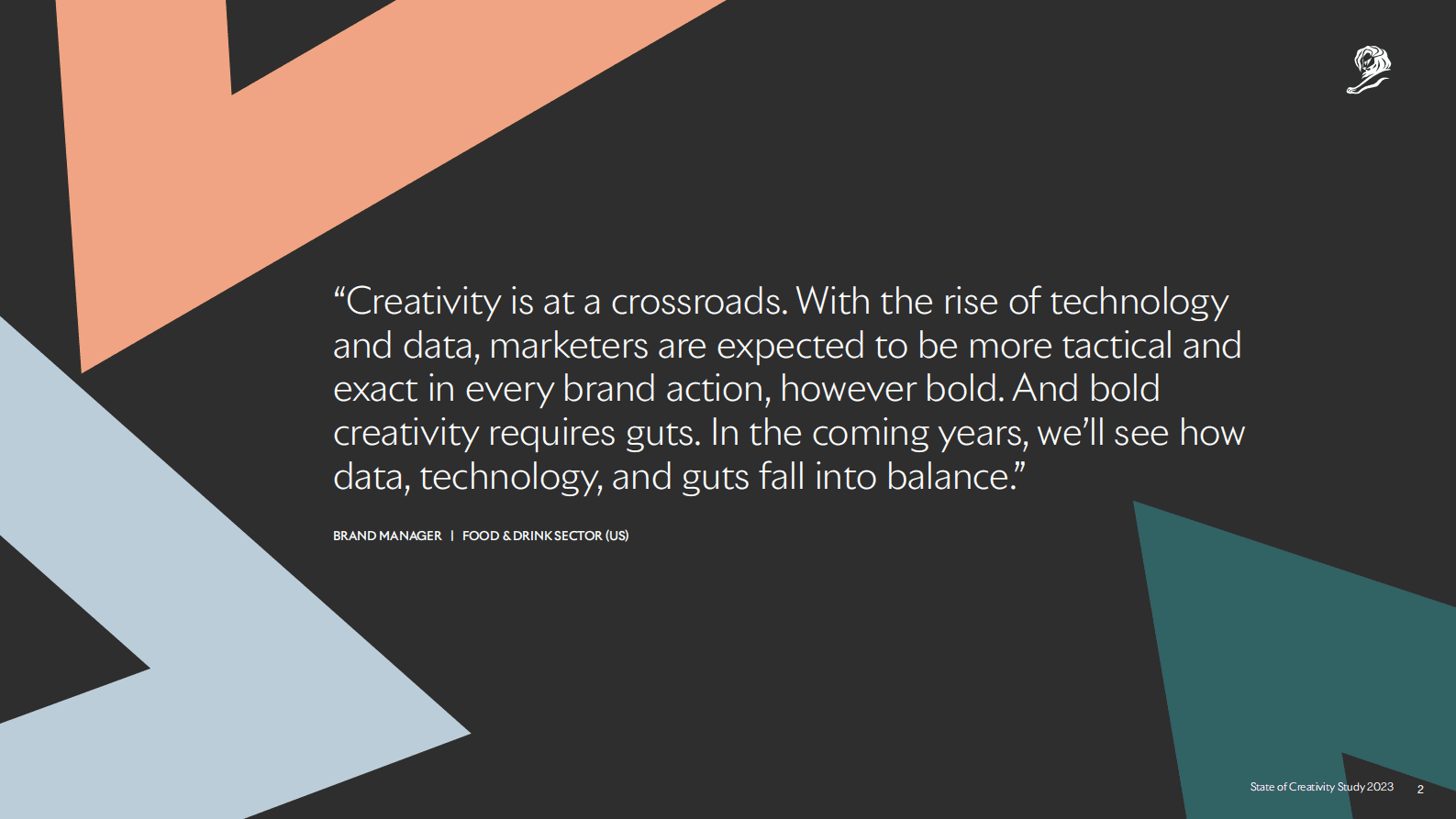 Lions：2023年创造力研究报告【英文版】 第2页