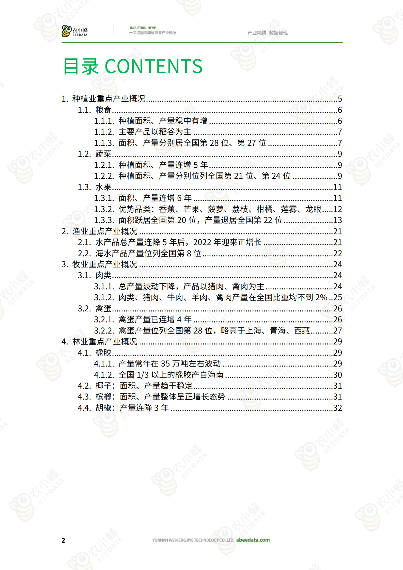 农小蜂：一文读懂海南省农业产业概况 第4页