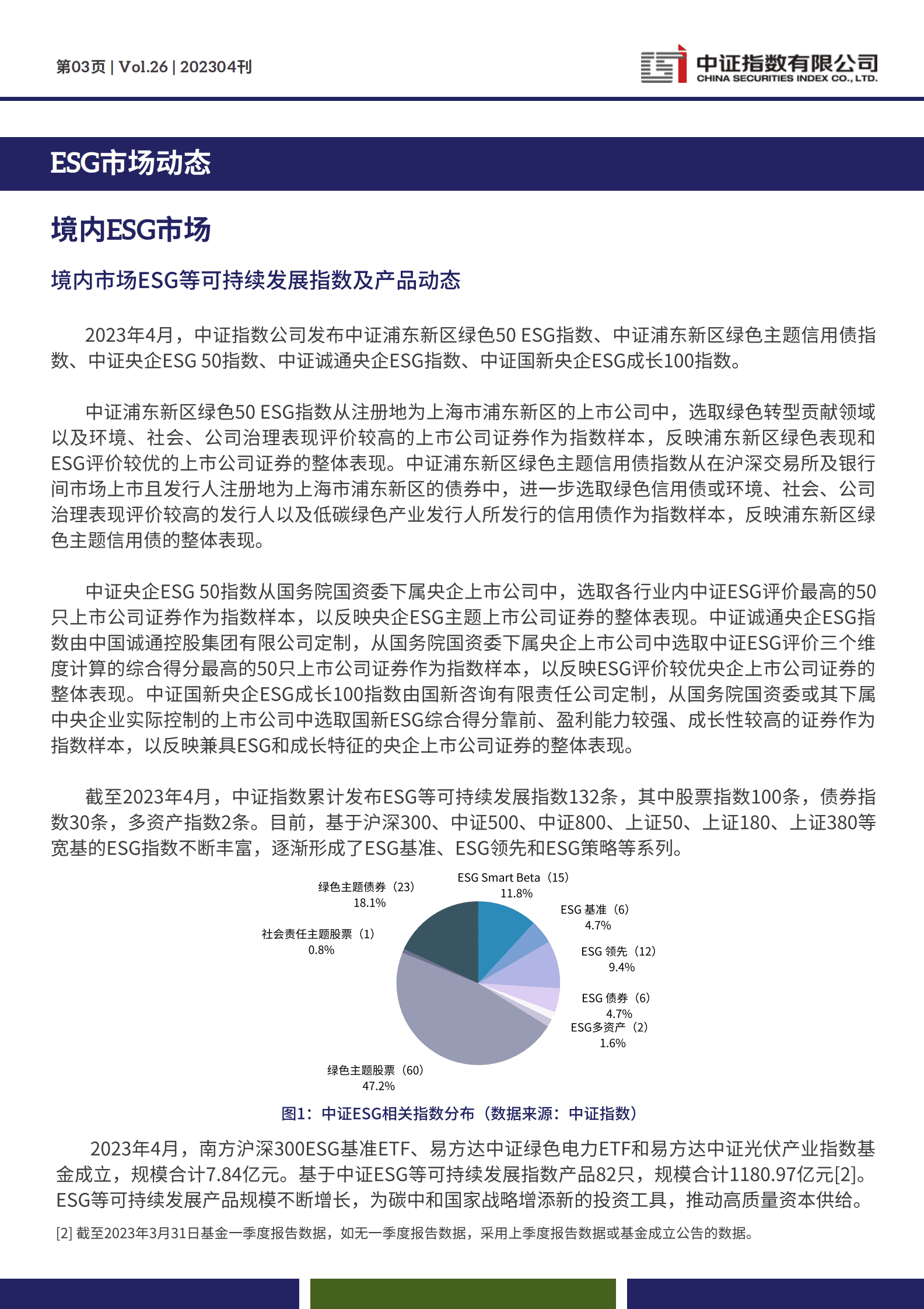 中证指数：2023年4月中证ESG月报 第3页