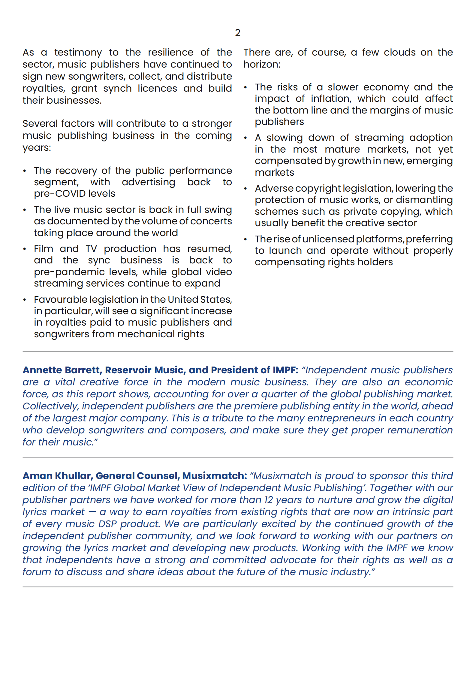 IMPF：2023年全球独立音乐发布报告【英文版】 第4页