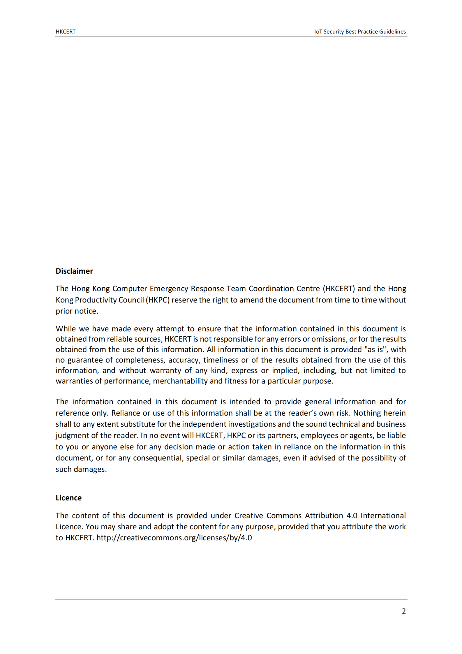 IoT Security Best Pratice Guidlines 物联网安全最佳实践指南【英文版】 第2页