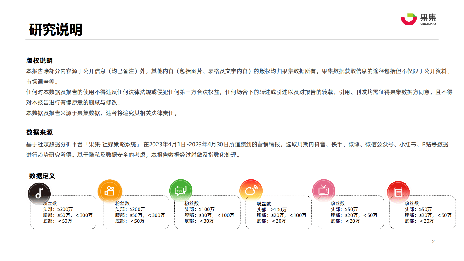 果集：2023年4月美妆社媒营销分析报告 第2页