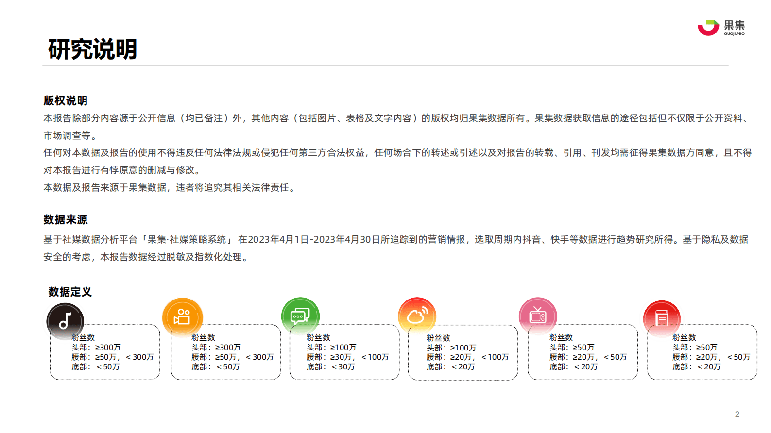 果集：2023年4月美妆社媒电商分析报告 第2页