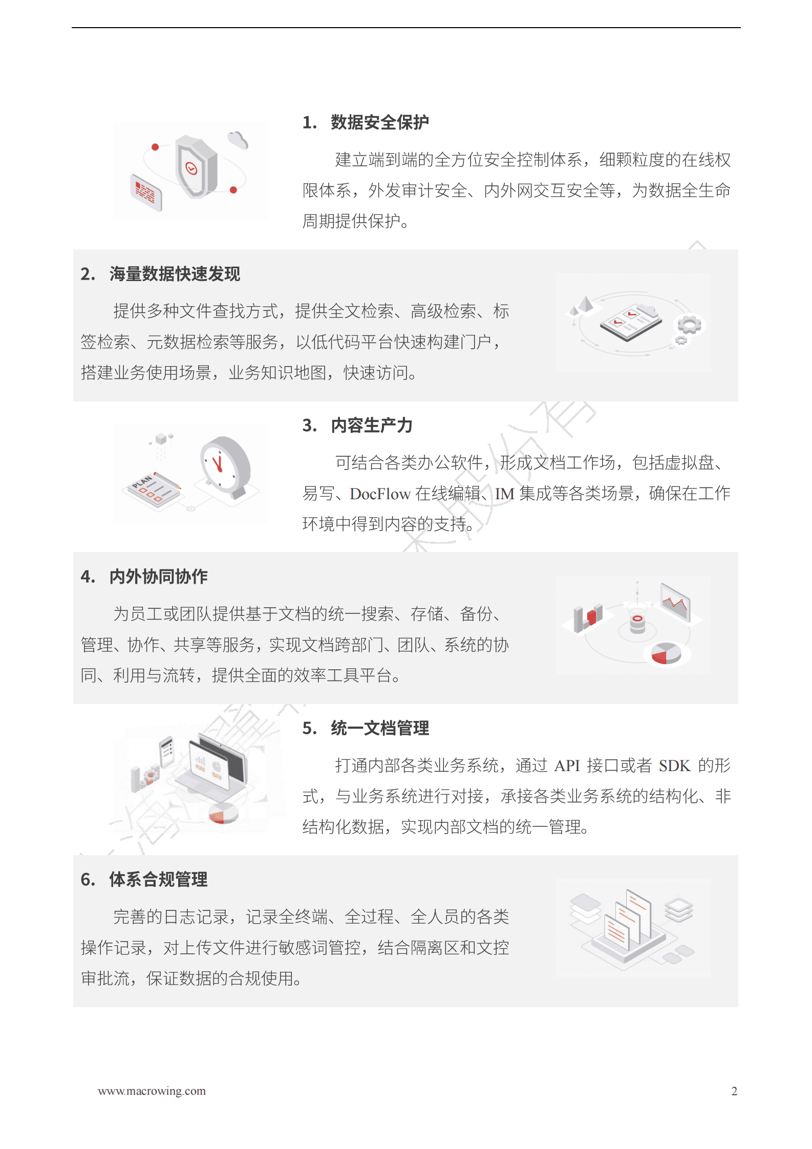 鸿翼：内容数据资产管理白皮书&mdash;&mdash;新一代ECM管理方法论 第5页