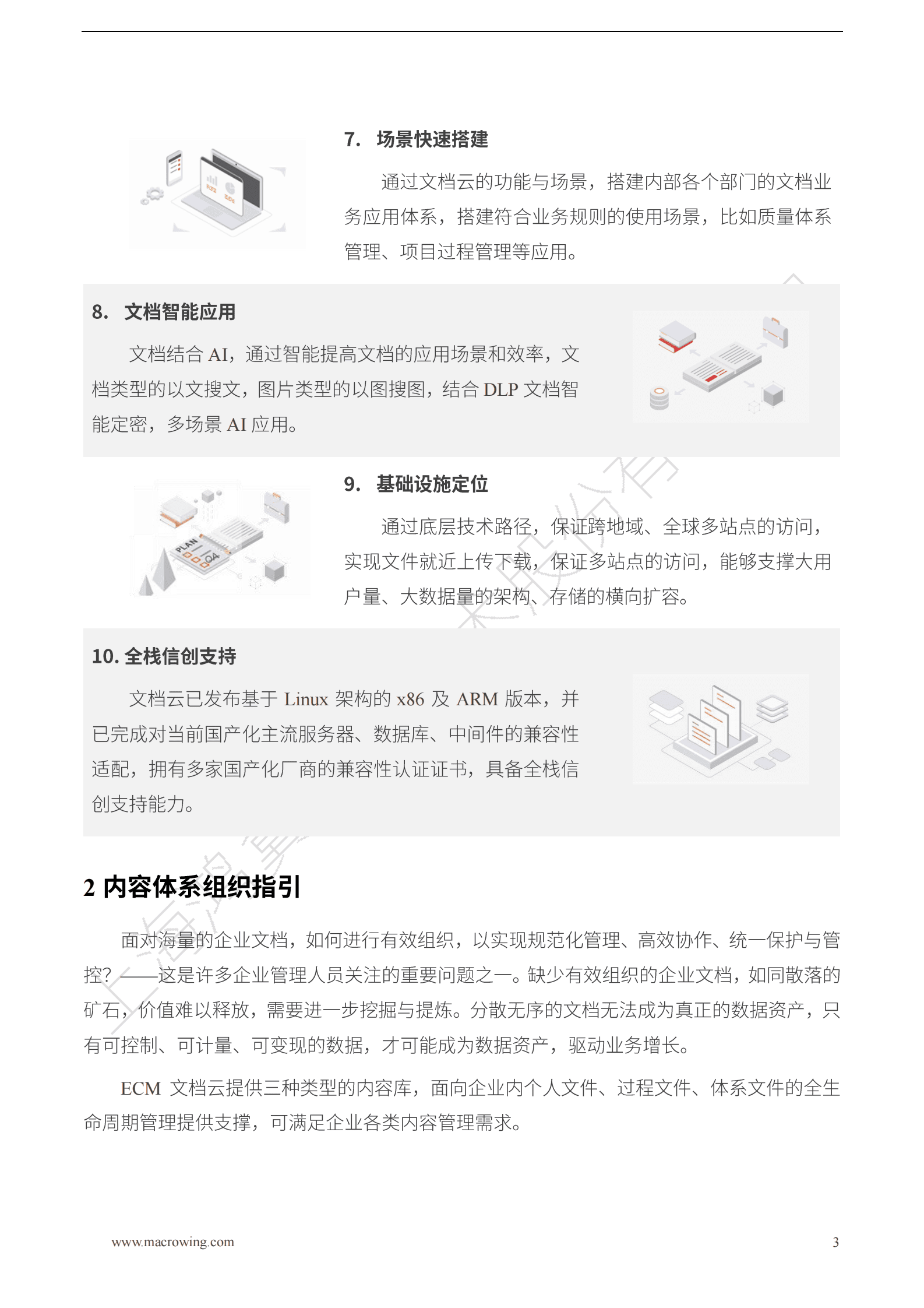 鸿翼：内容数据资产管理白皮书&mdash;&mdash;新一代ECM管理方法论 第6页