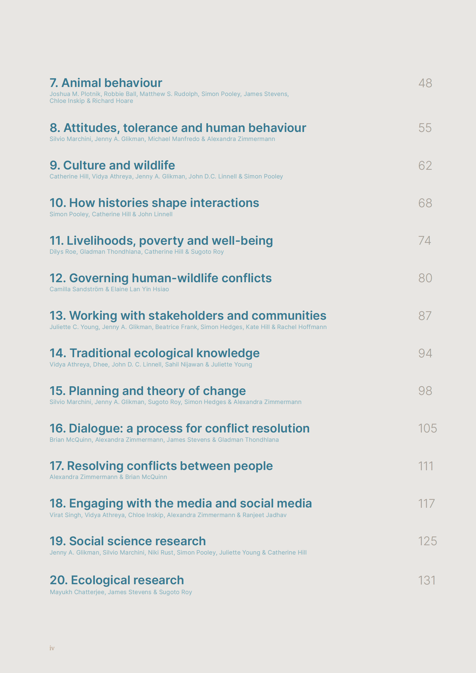 IUCN：人类与野生动物冲突与共存指南【英文版】 第6页