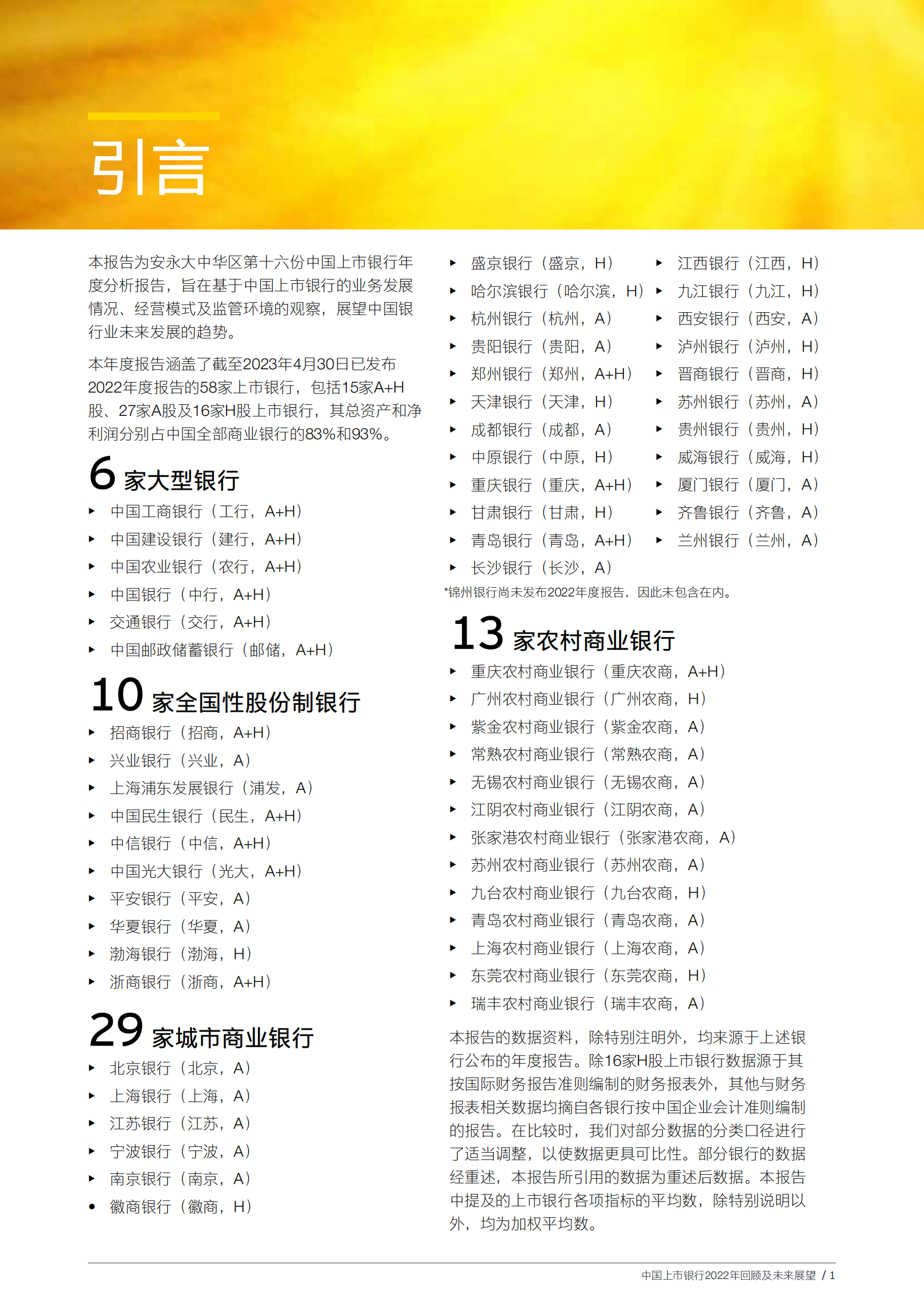 安永：中国上市银行2022年回顾及未来展望 第3页