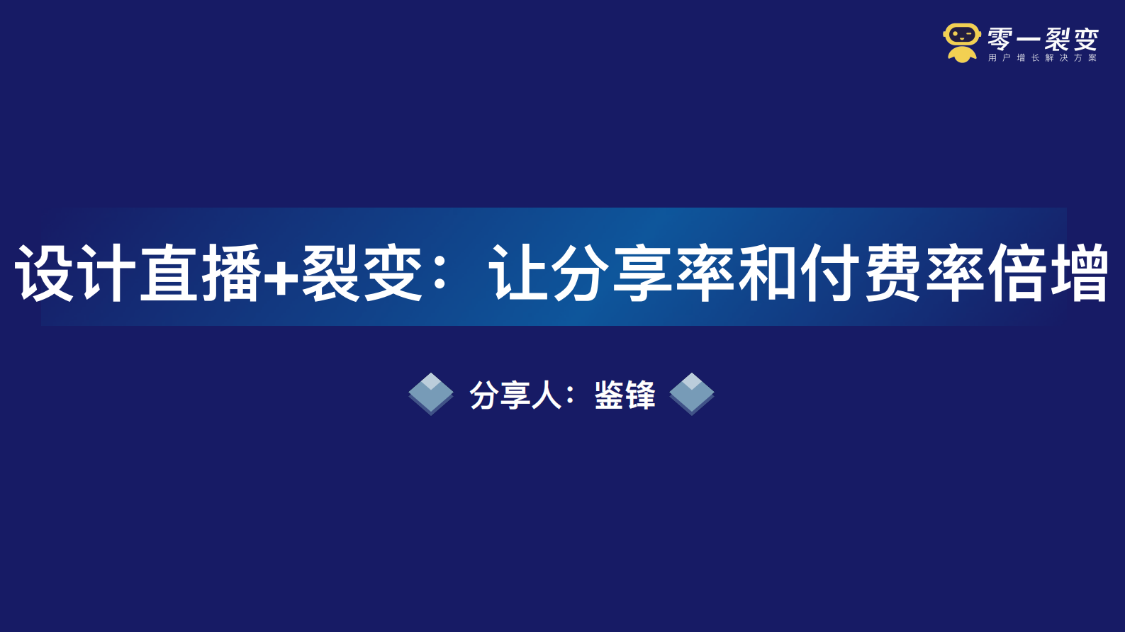零一裂变：设计直播+裂变：让分享率和付费率倍增 第1页