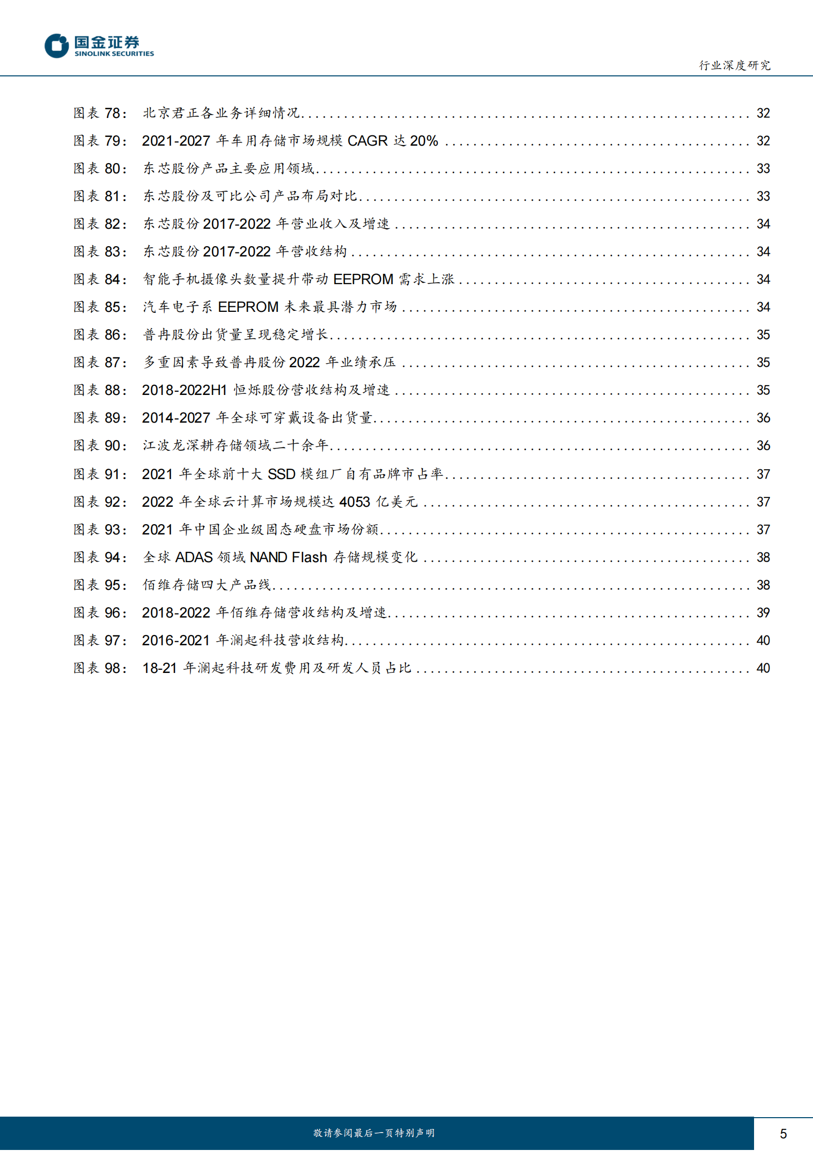 半导体行业深度二：存储拐点将至，新需求点亮曙光 第5页