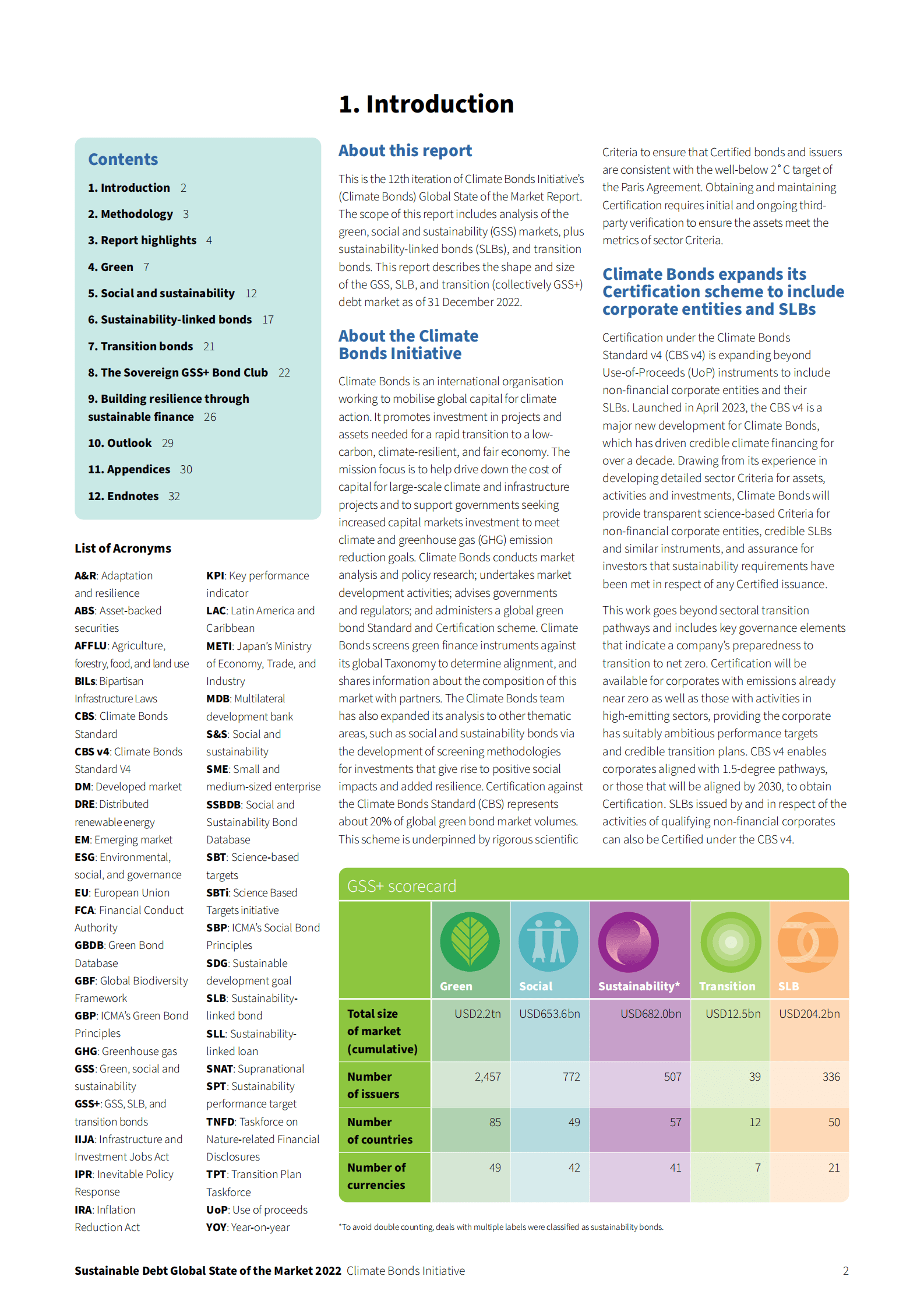 气候债券倡议组织：2022年全球可持续债务市场报告【英文版】 第2页