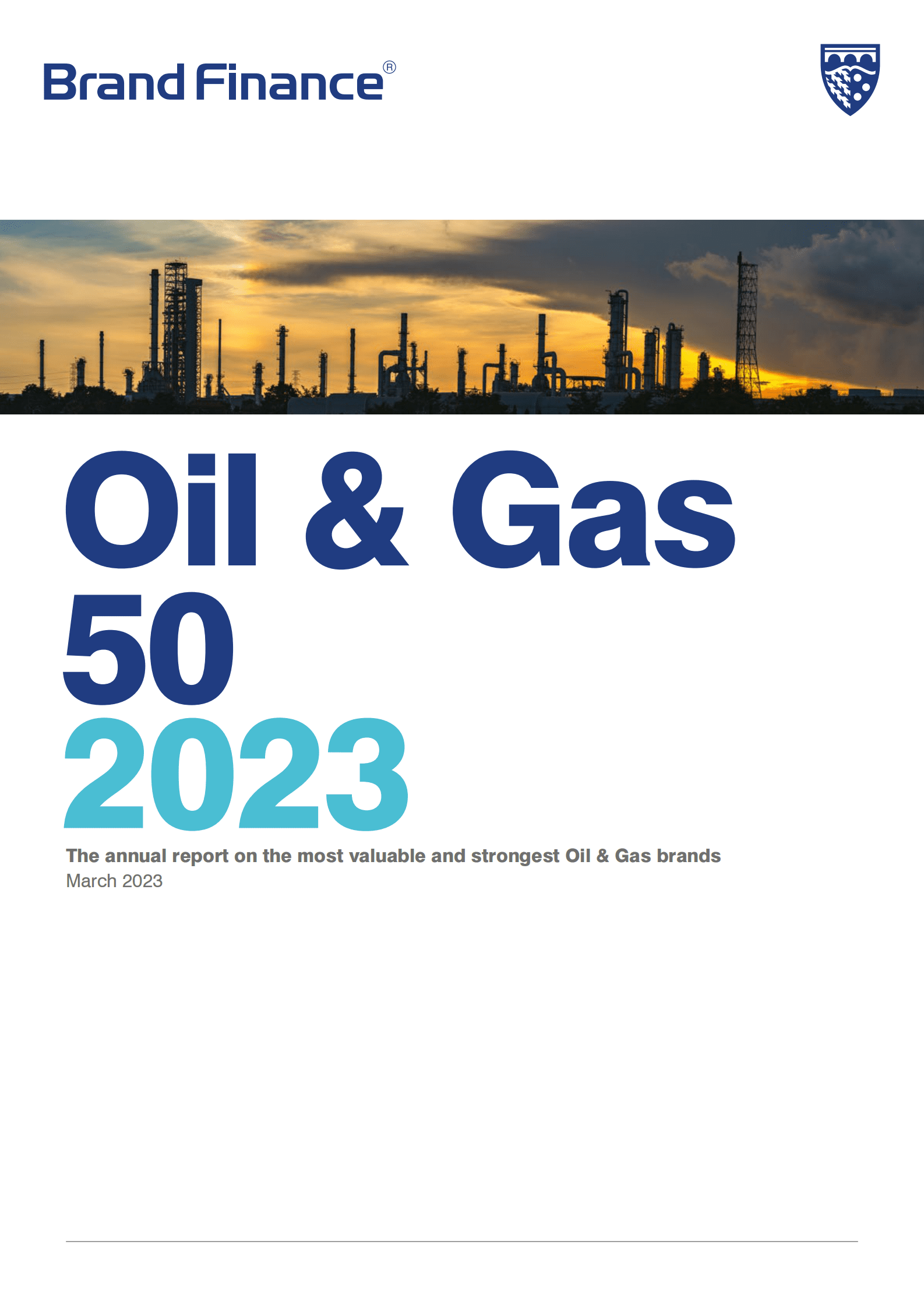 Brand Finance：2023年石油和天然气品牌50强【英文版】 第1页