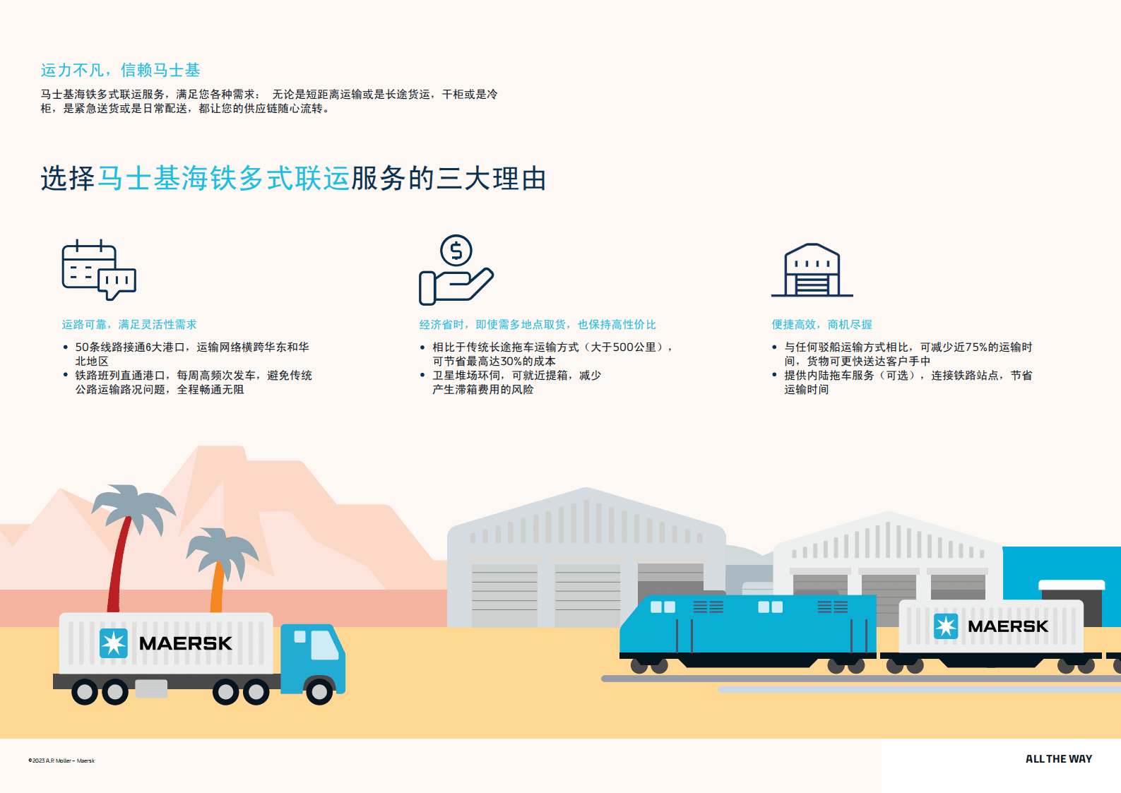 马士基：海铁多式联运服务 第4页
