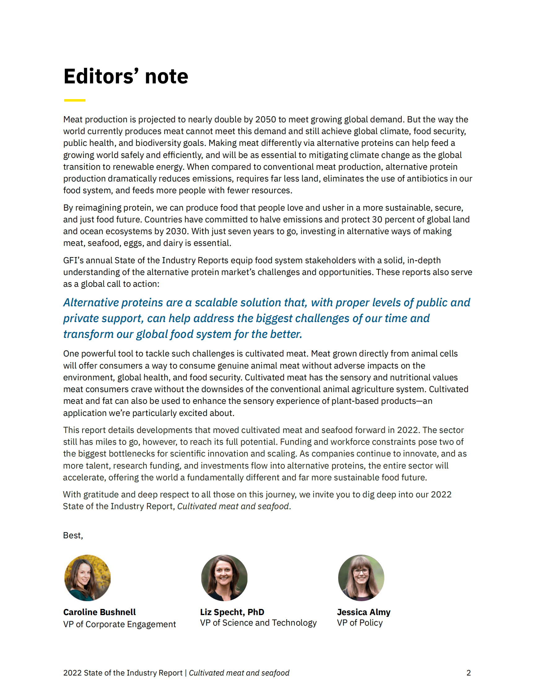 GFI：2022年人造肉行业报告【英文版】 第2页